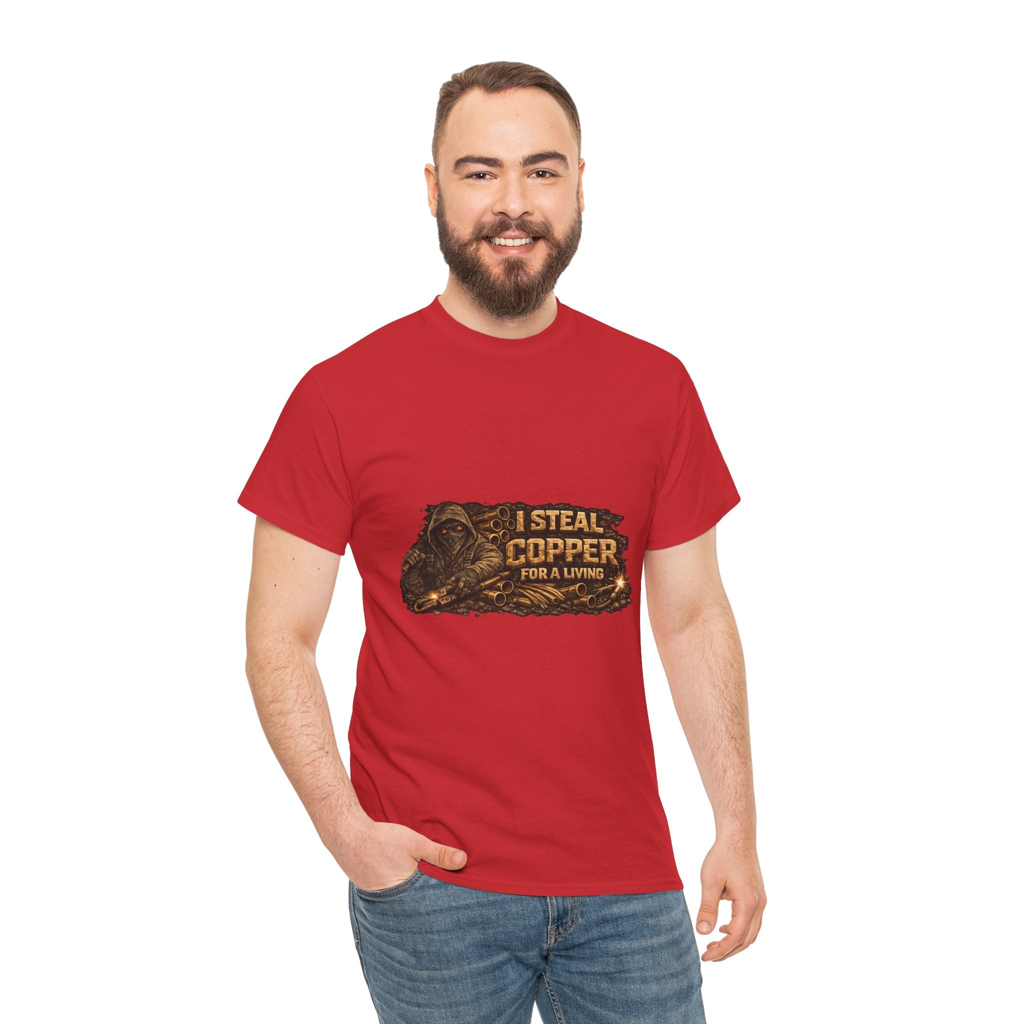 "I Steal Copper For A Living" - T-Shirt