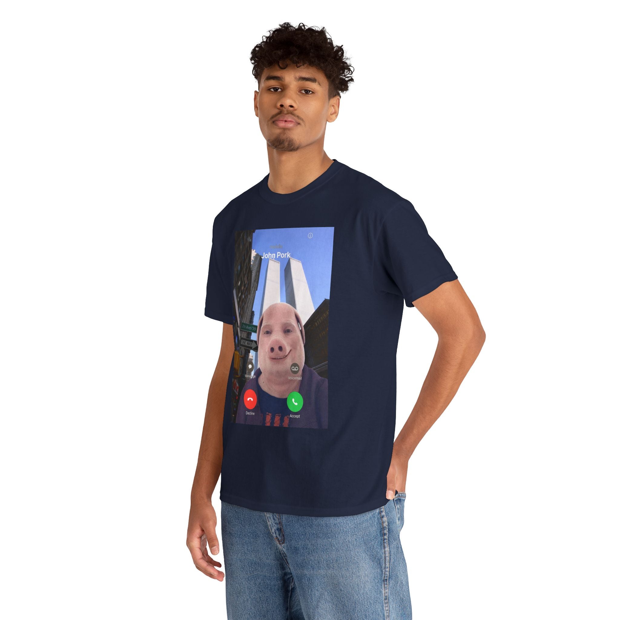 John Pork in New York - T-Shirt