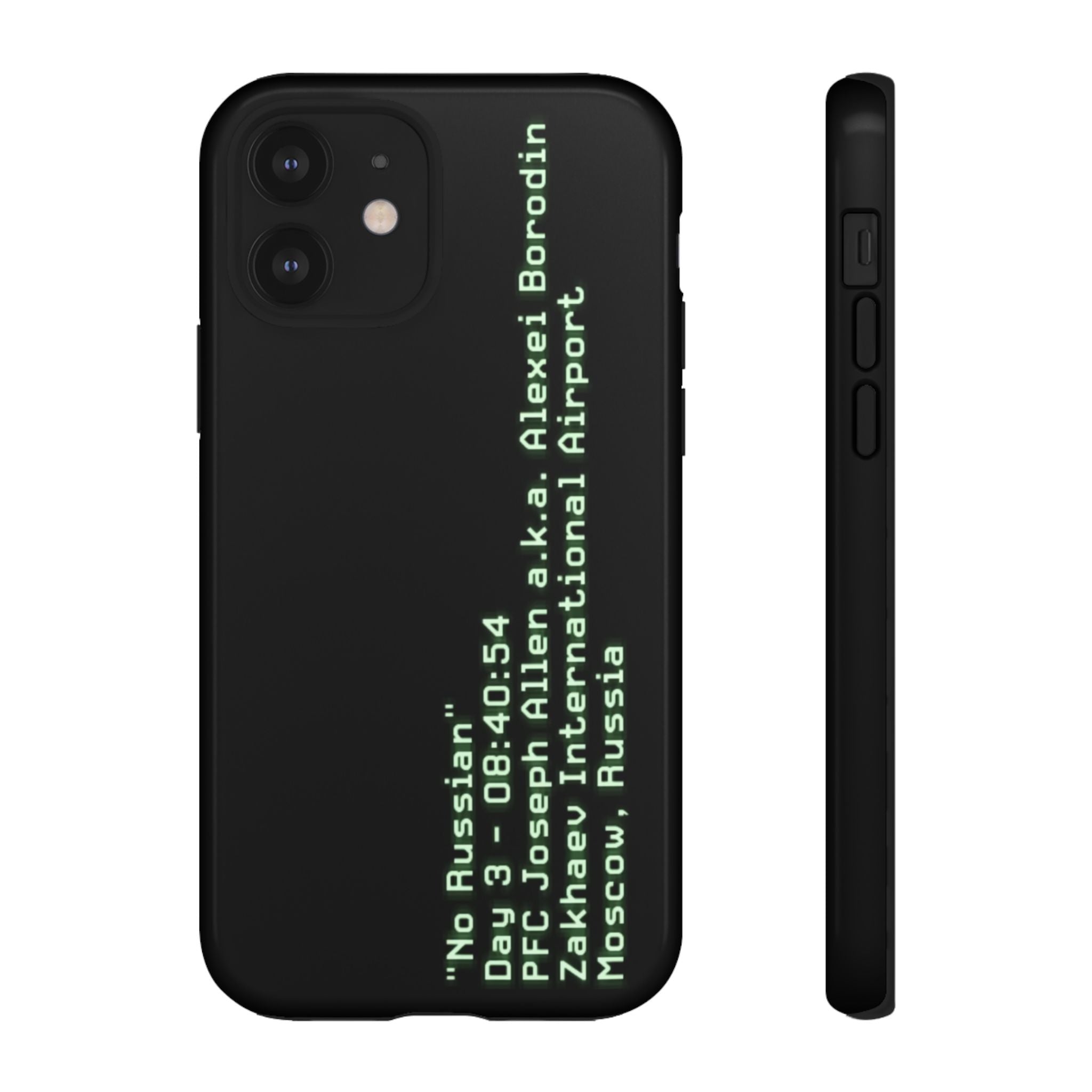 'No Russian' - Tough Case