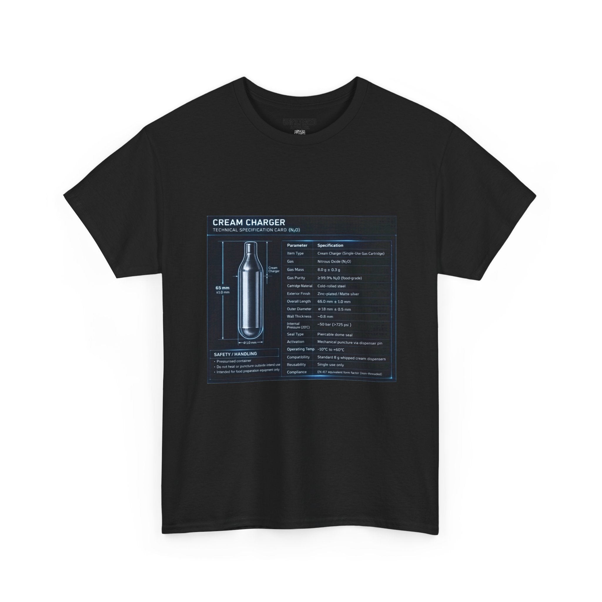 Creme Charger Blueprint - T-Shirt
