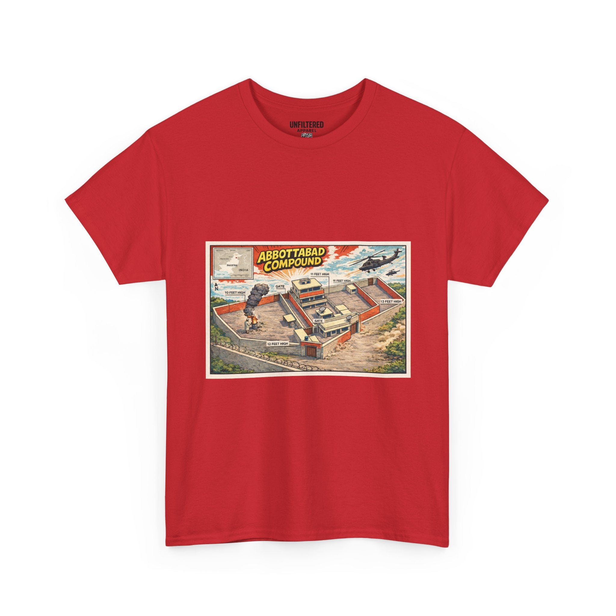 Abbottabad Compound Comic - T-Shirt