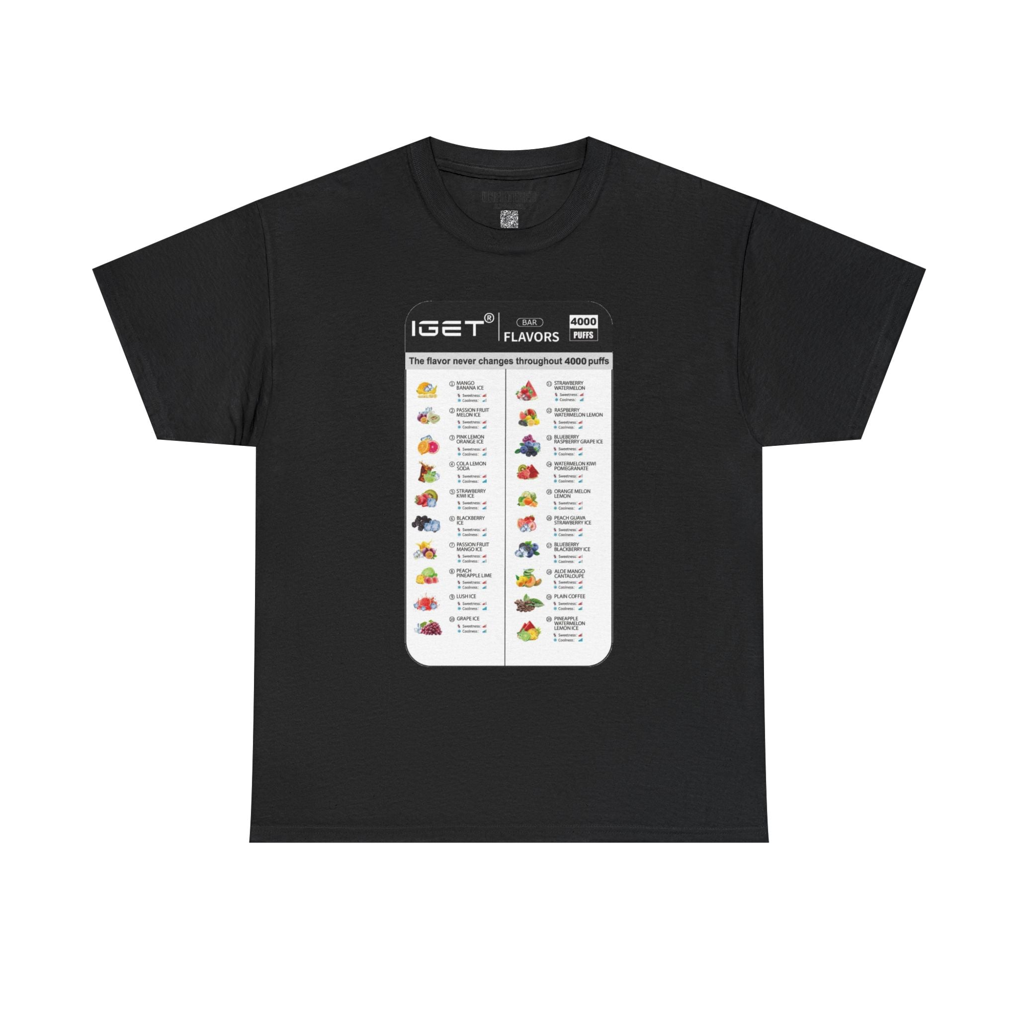 Vape Menu - T-Shirt