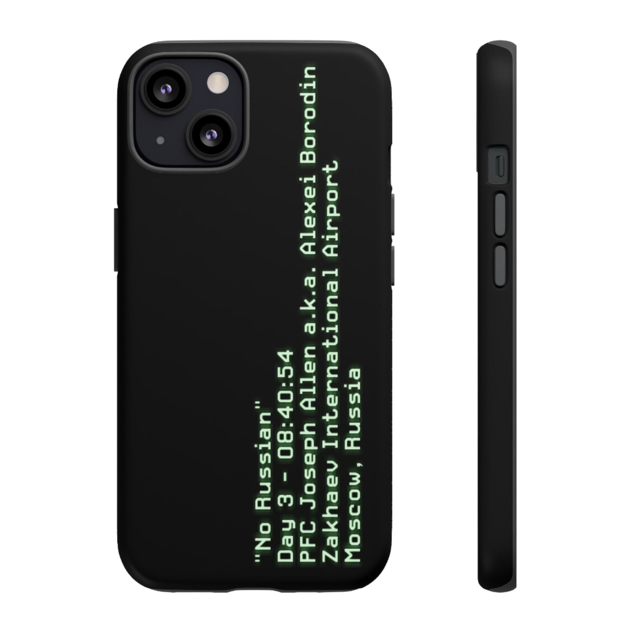 'No Russian' - Tough Case