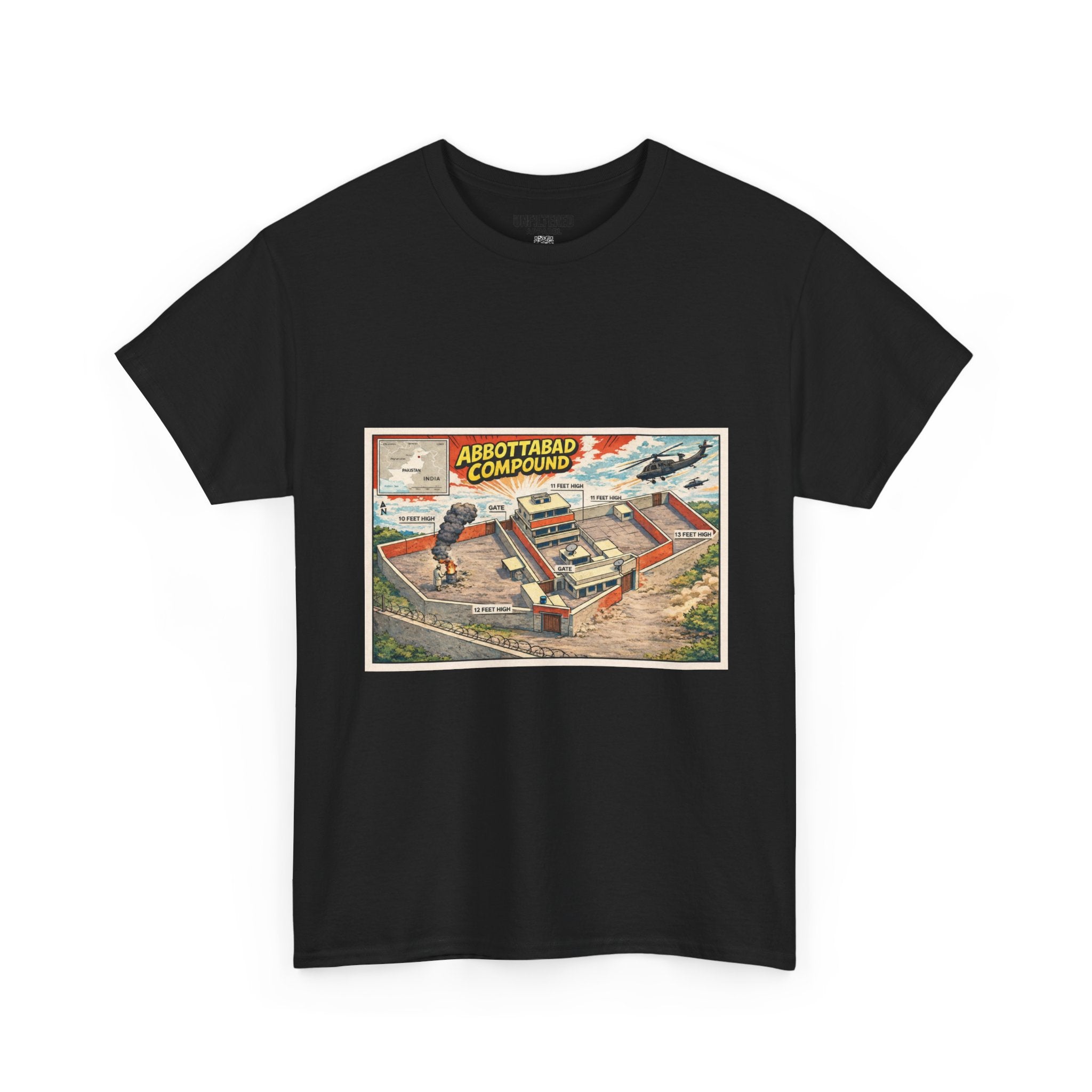 Abbottabad Compound Comic - T-Shirt