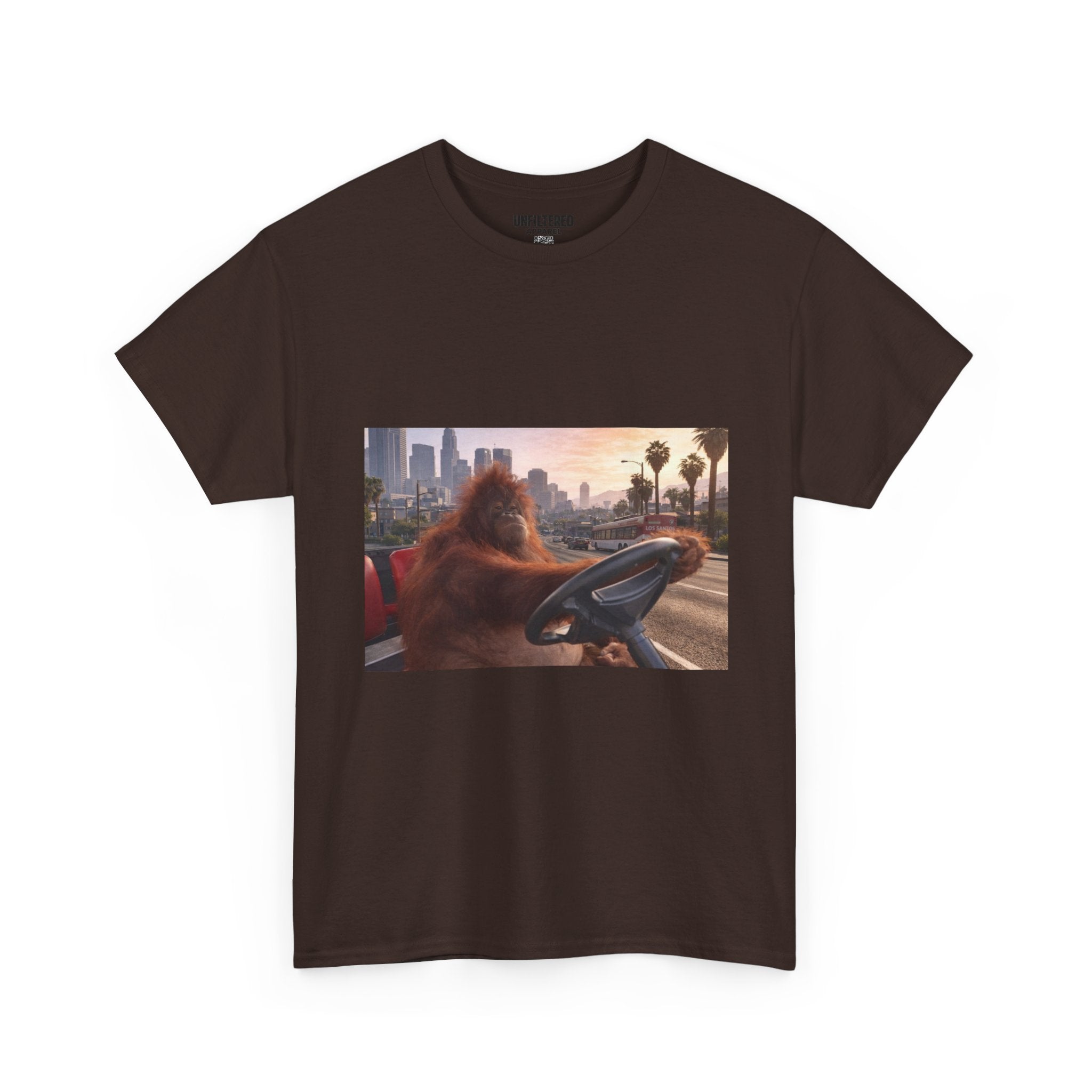 Orangutan Driving Los Santos - T-Shirt