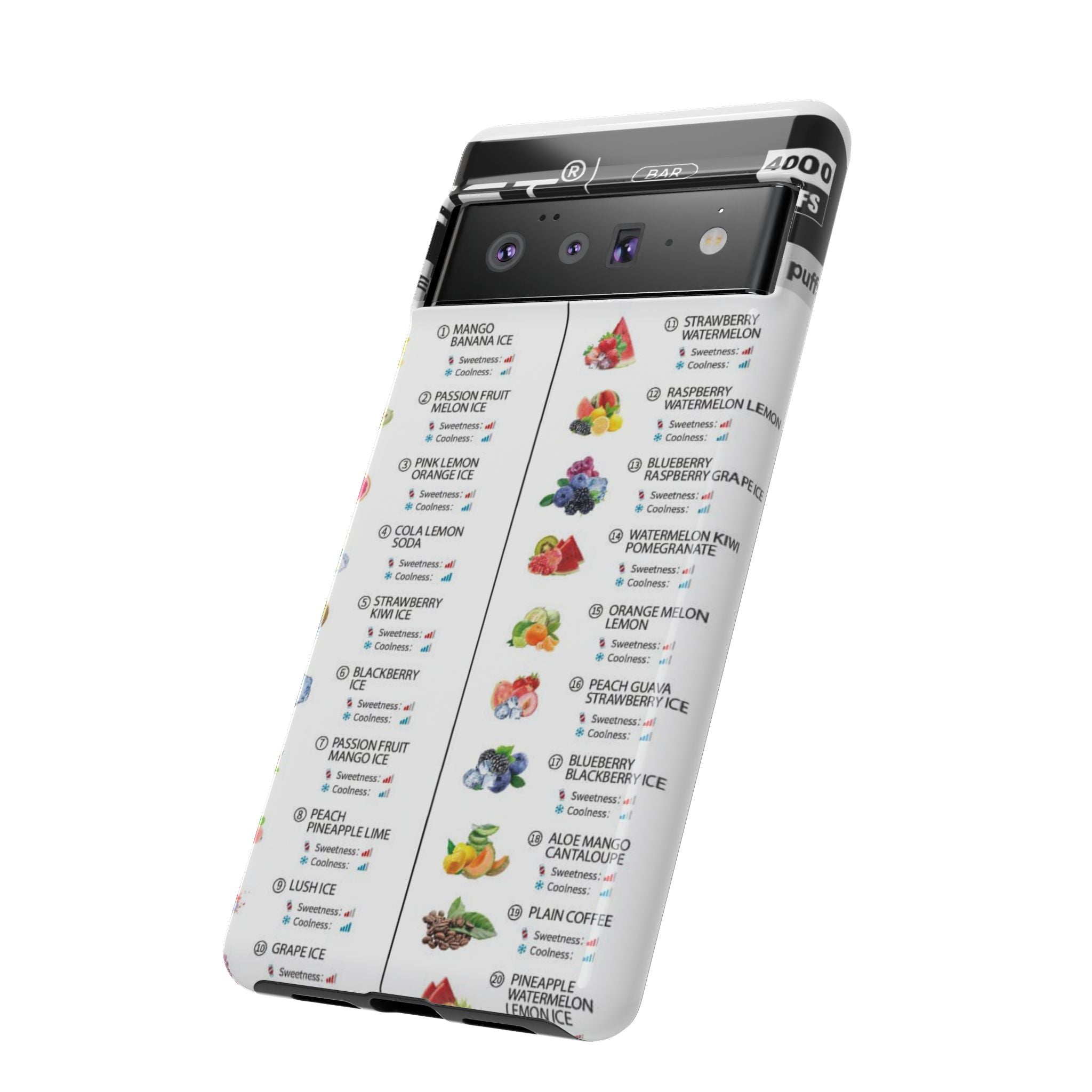 Vape Menu - Tough Case