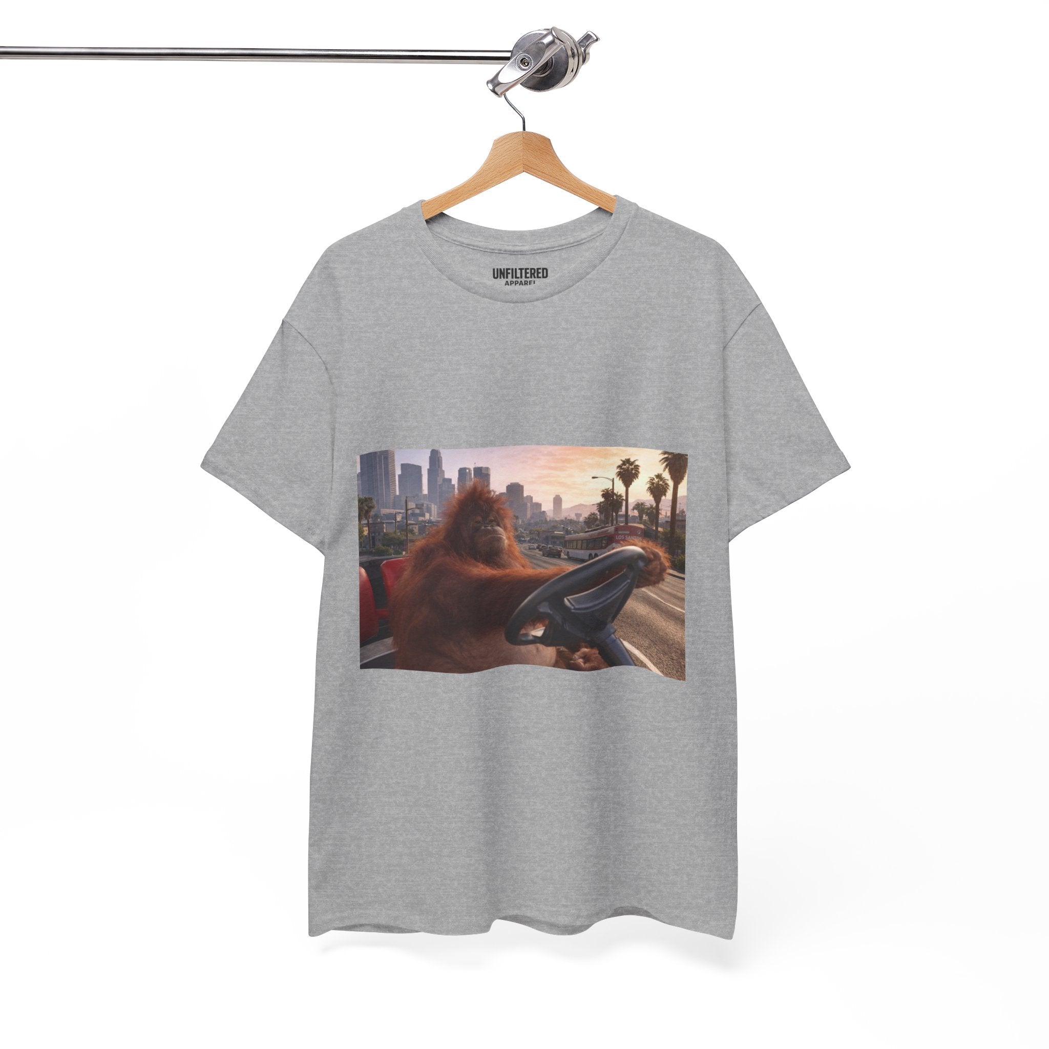 Orangutan Driving Los Santos - T-Shirt