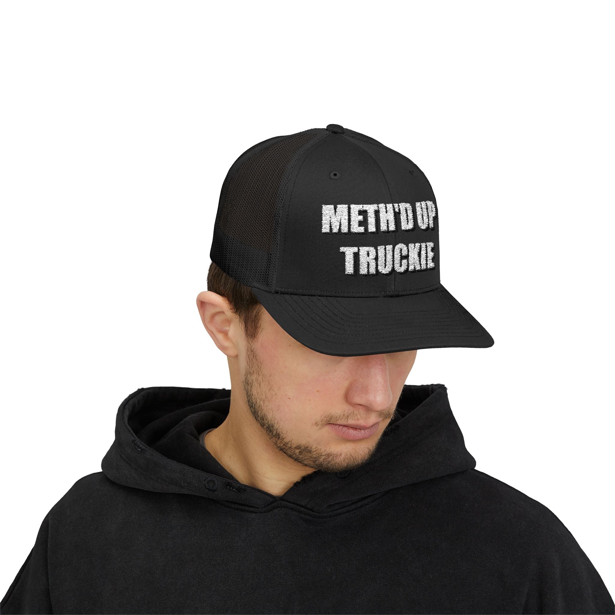 Trucker Cap — Aussie 'Meth'd Up Truckie' Retro Mesh Snapback