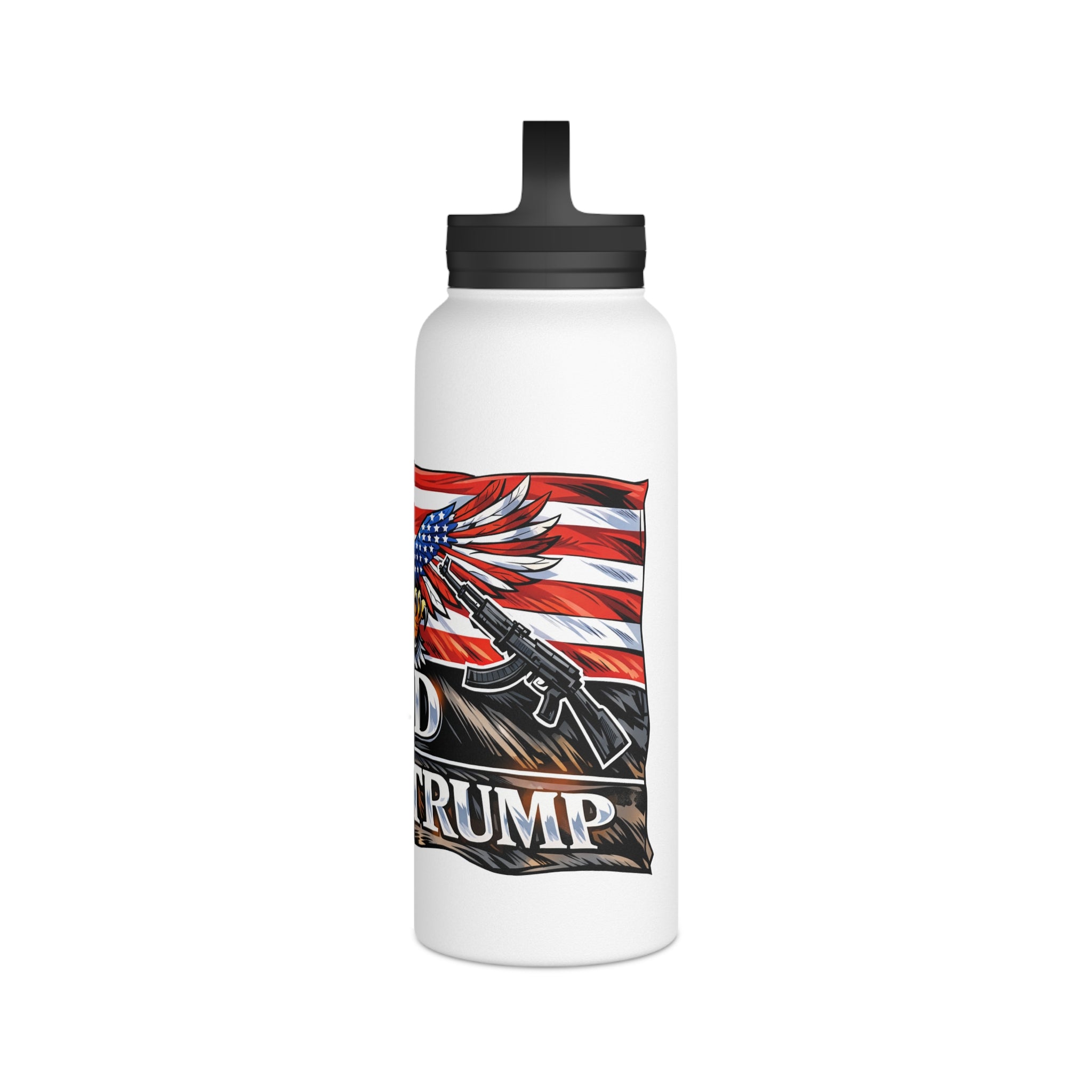 God, Guns & Glory Stainless Steel Bottle
