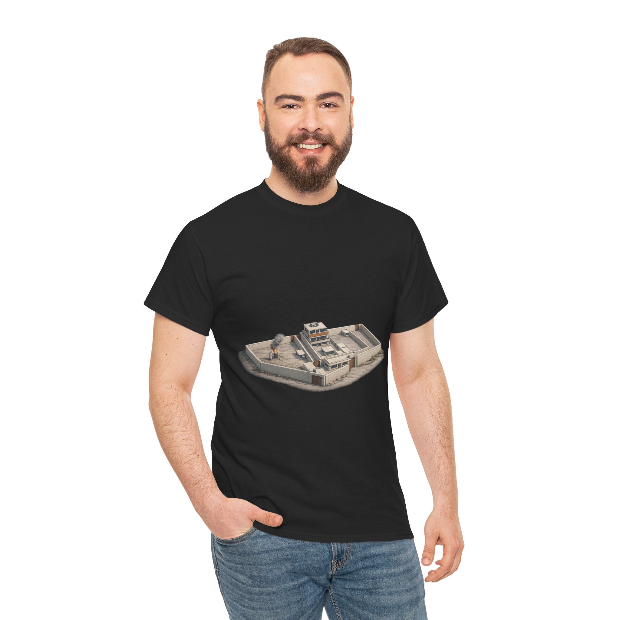 Abbottabad Compound Illustration - T-Shirt
