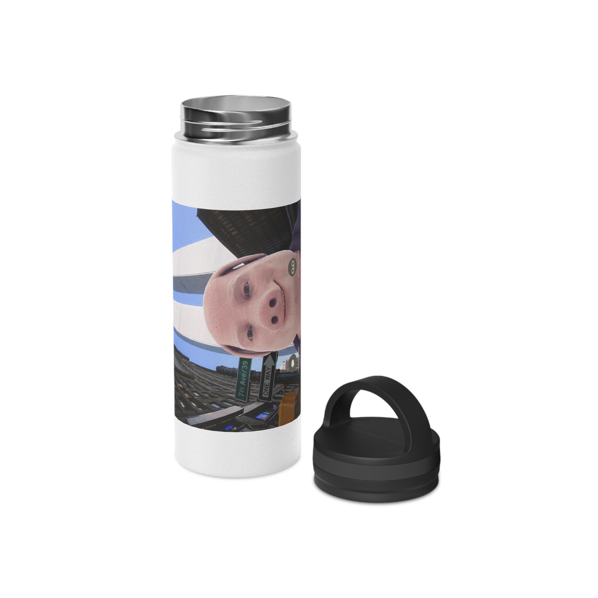 Pork Call Incoming Stainless Steel Bottle