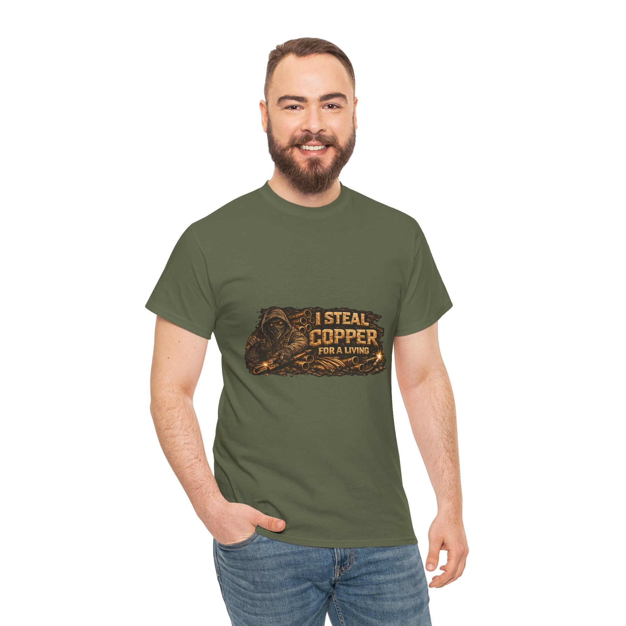 "I Steal Copper For A Living" - T-Shirt