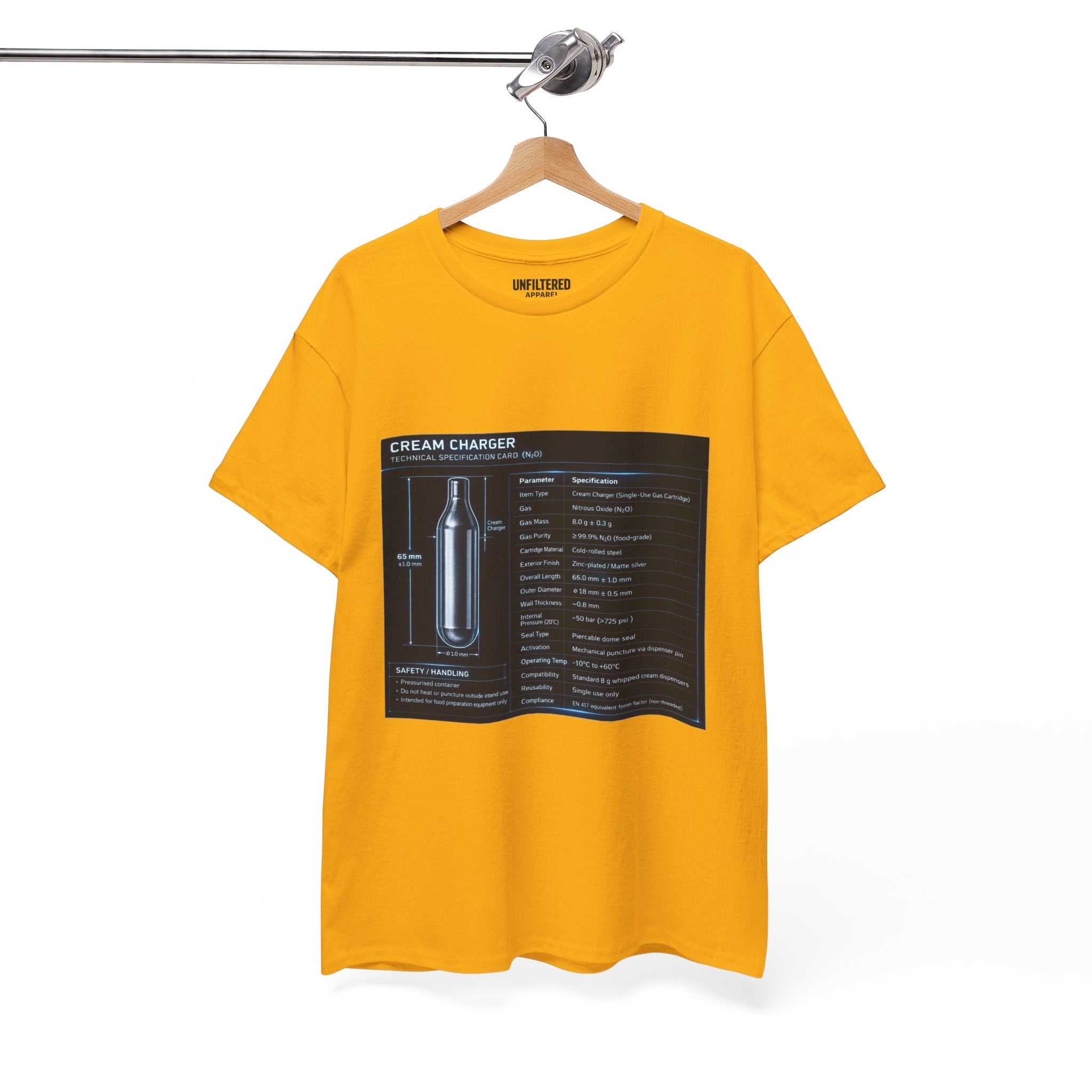 Creme Charger Blueprint - T-Shirt