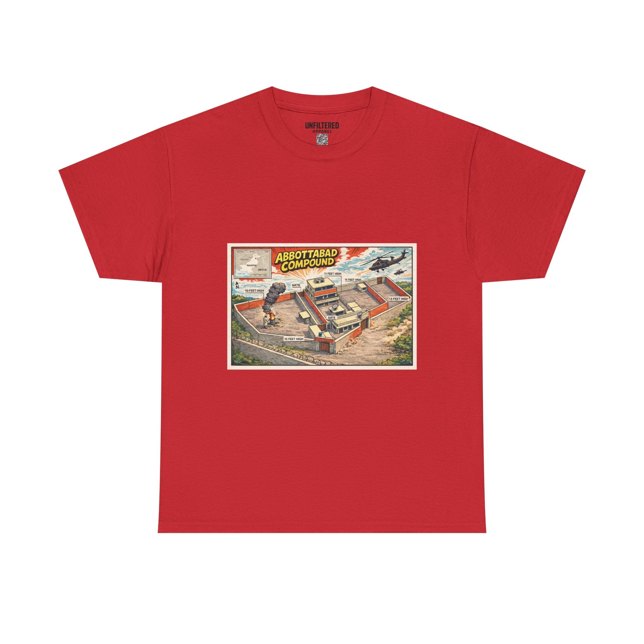 Abbottabad Compound Comic - T-Shirt