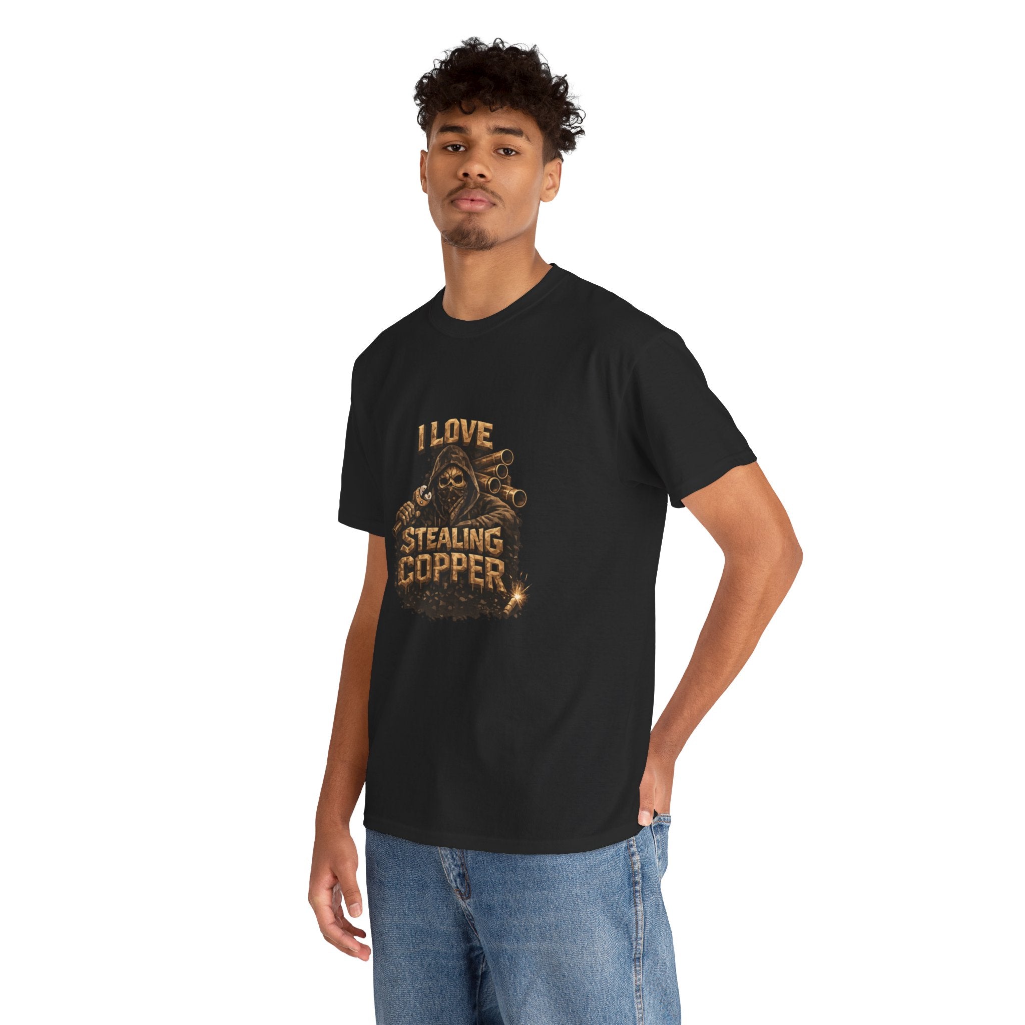 "I Love Stealing Copper" - T-Shirt