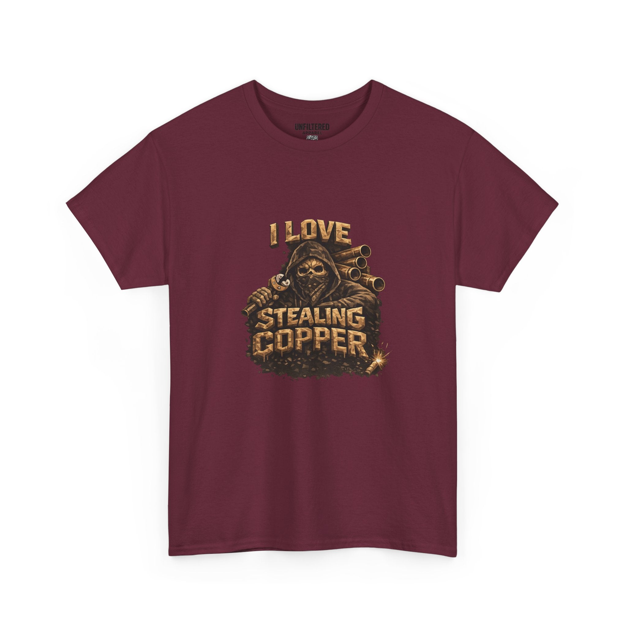 "I Love Stealing Copper" - T-Shirt