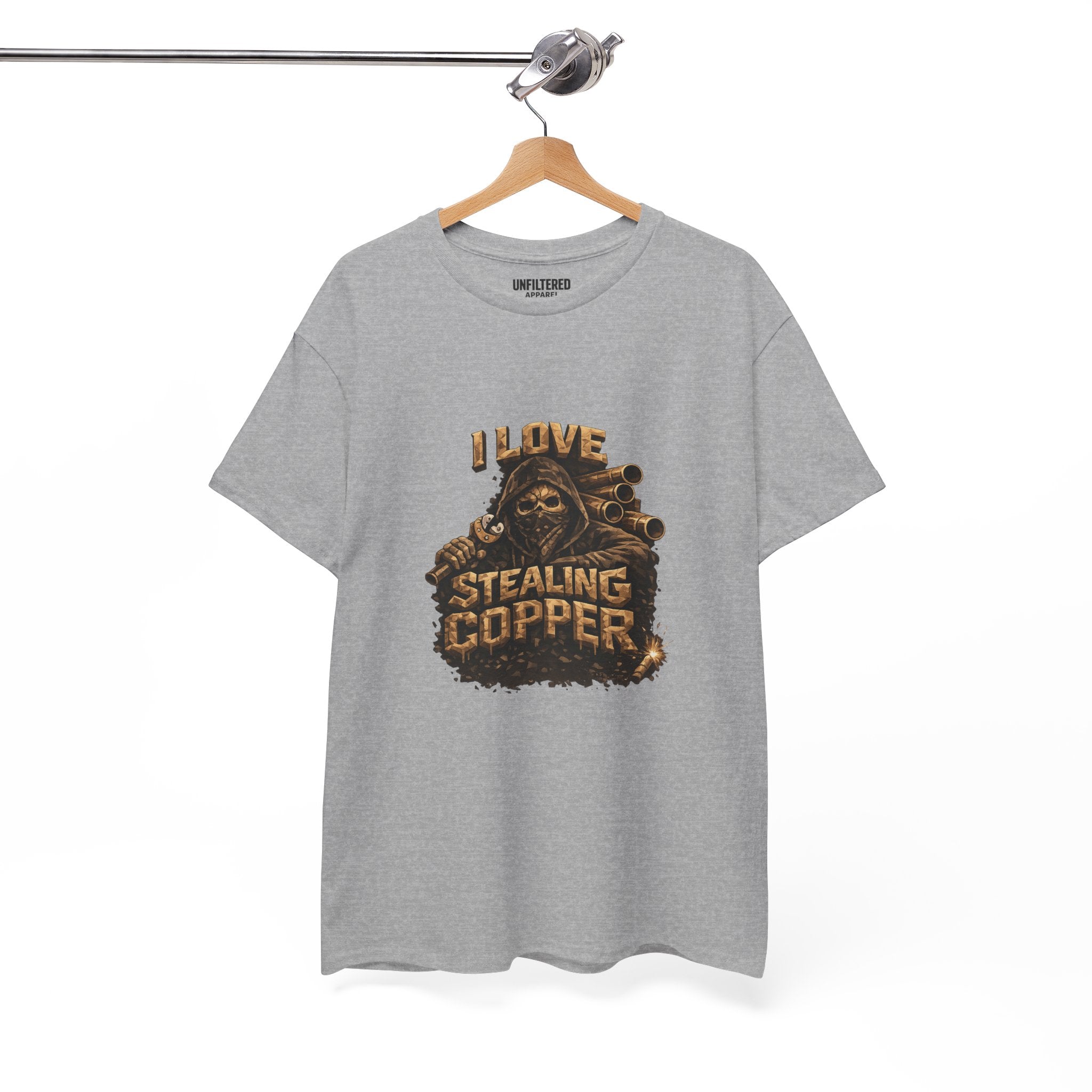 "I Love Stealing Copper" - T-Shirt
