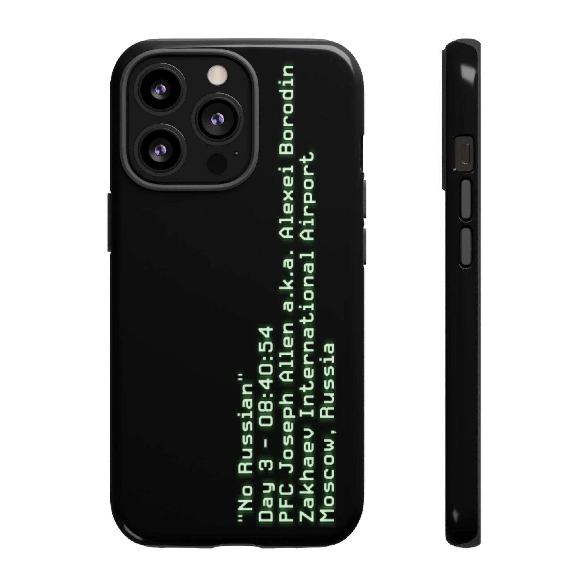 'No Russian' - Tough Case