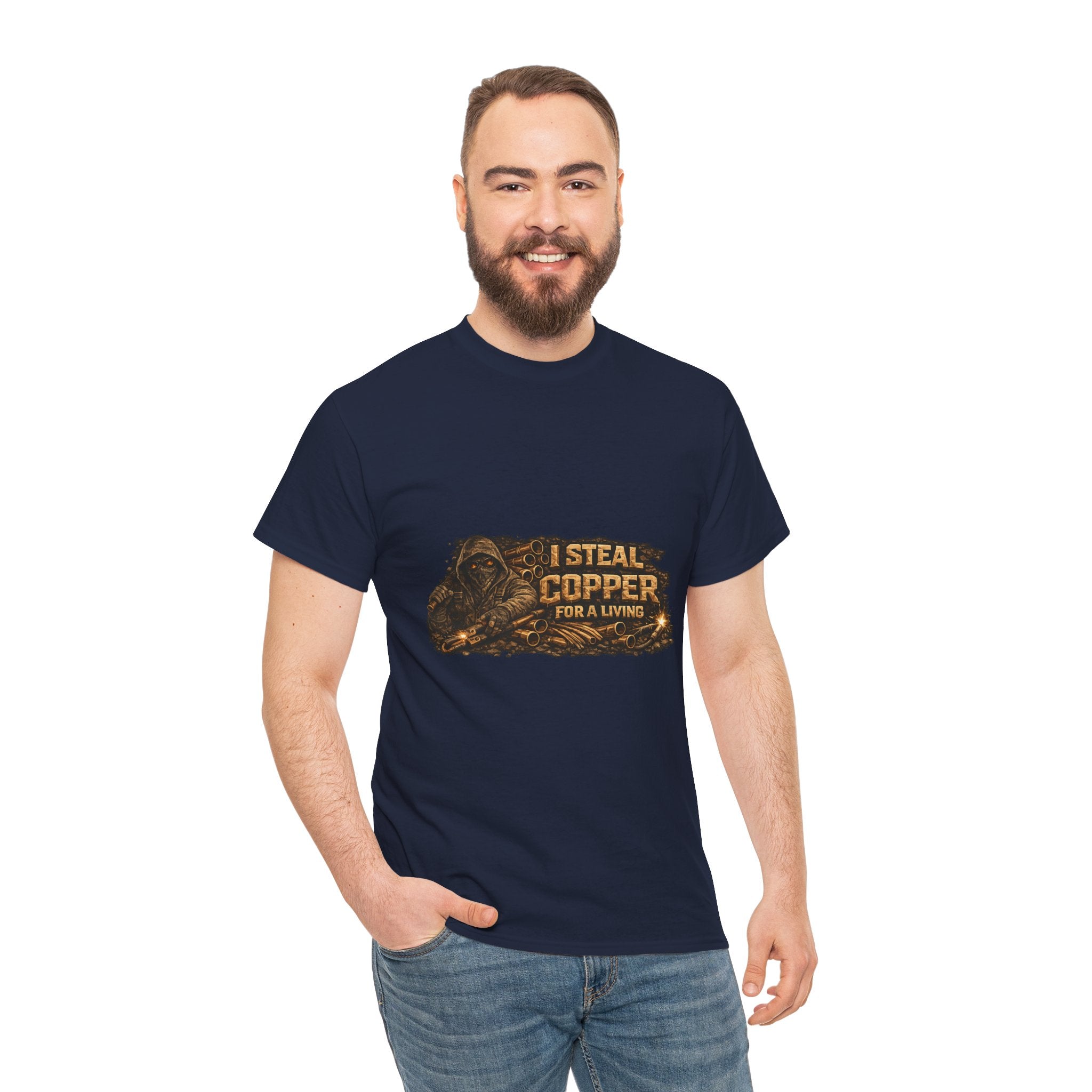 "I Steal Copper For A Living" - T-Shirt