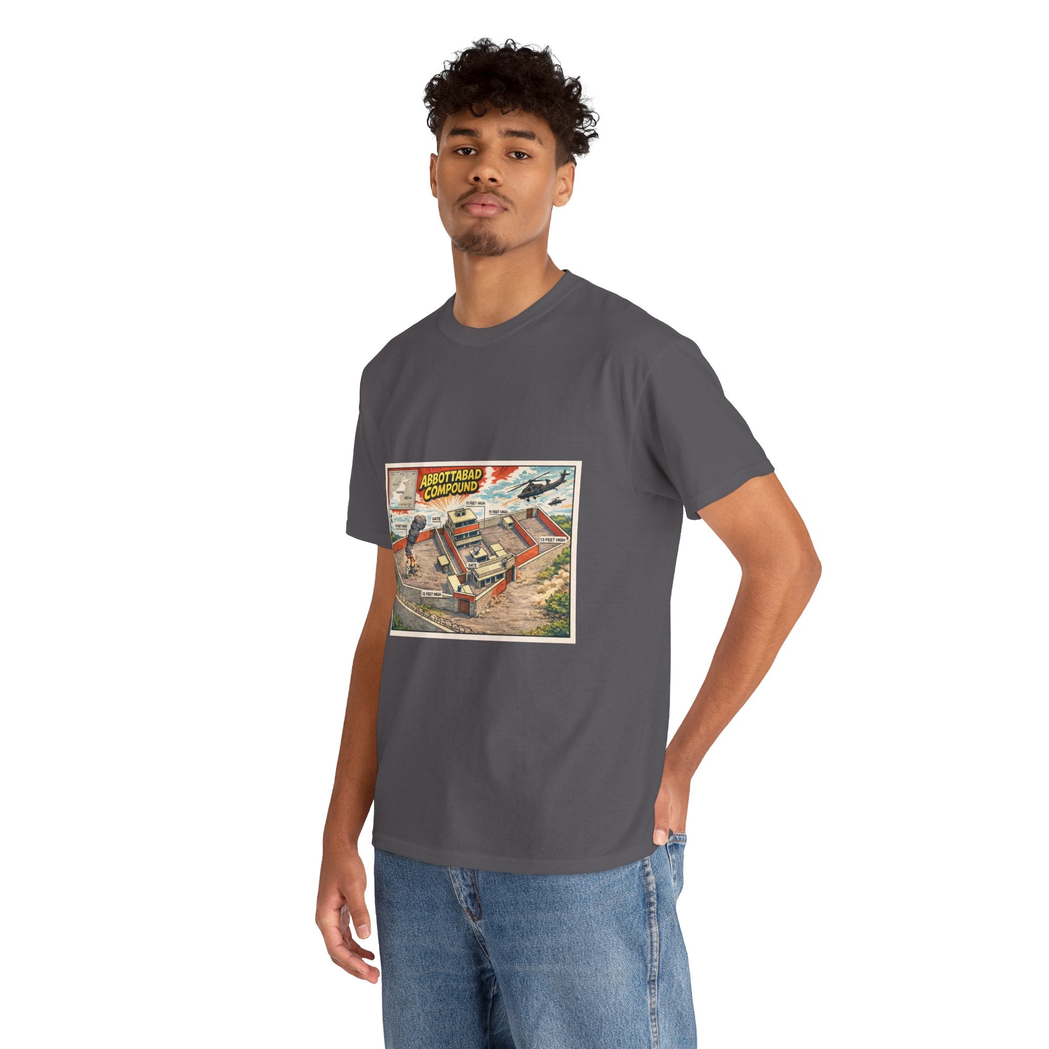 Abbottabad Compound Comic - T-Shirt