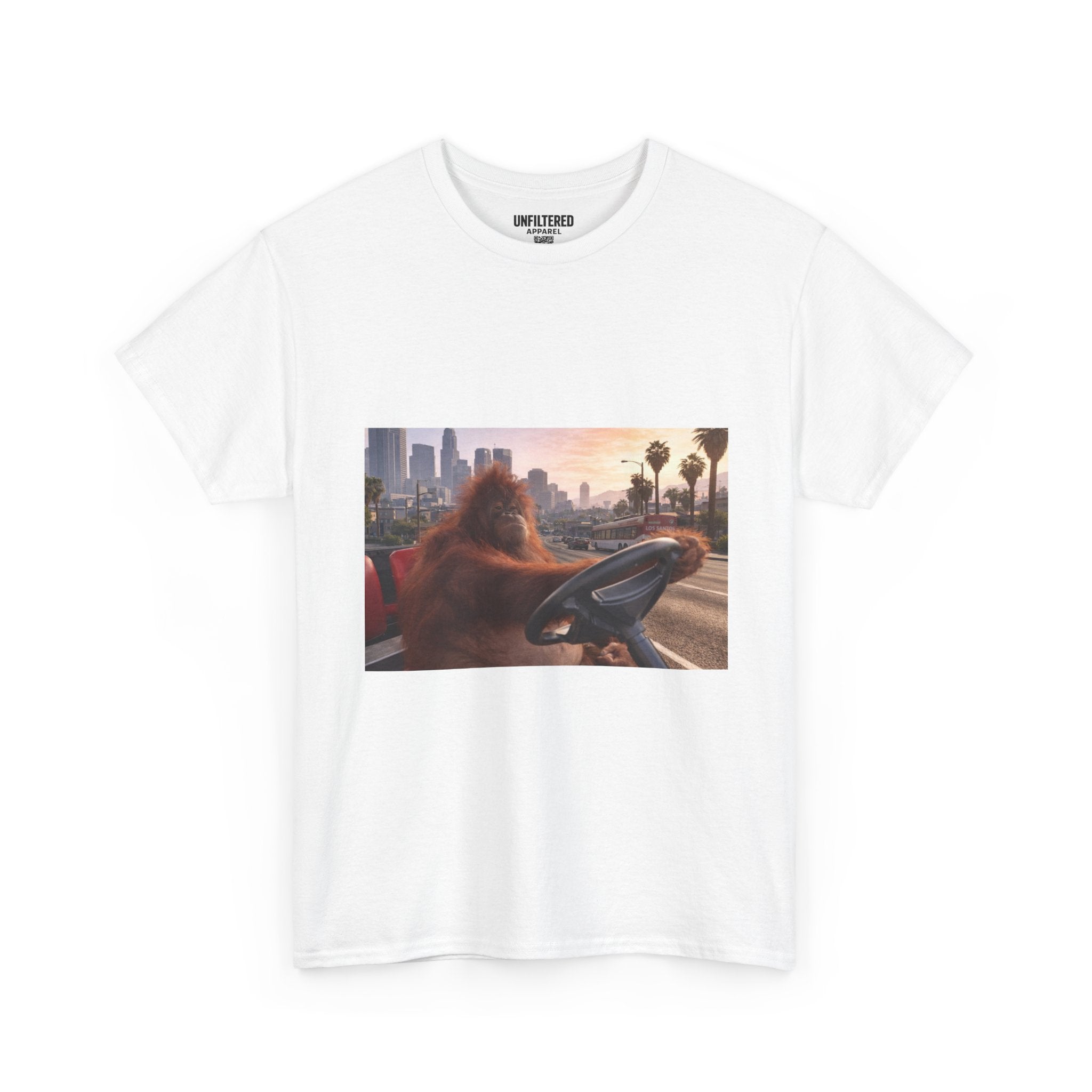 Orangutan Driving Los Santos - T-Shirt