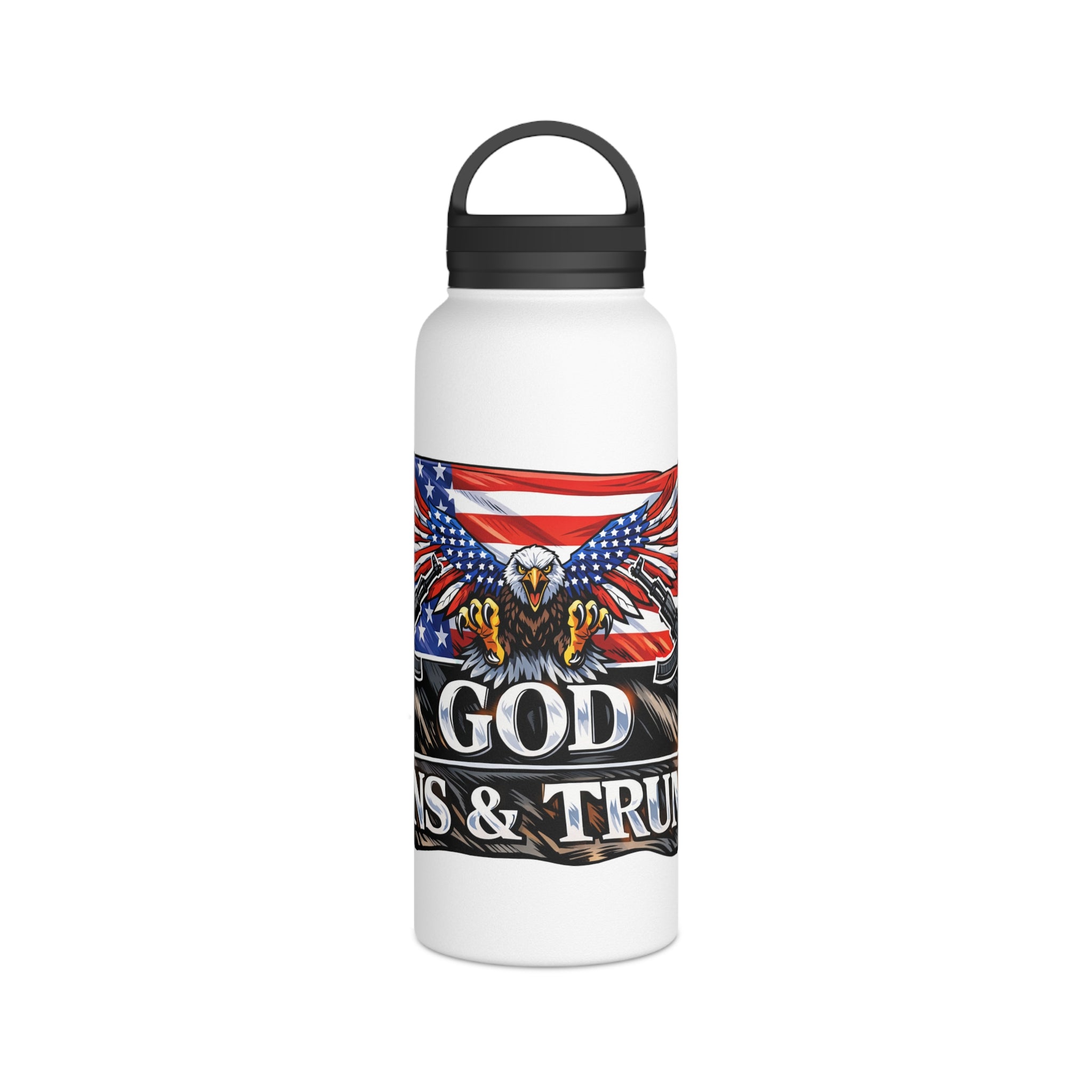 God, Guns & Glory Stainless Steel Bottle