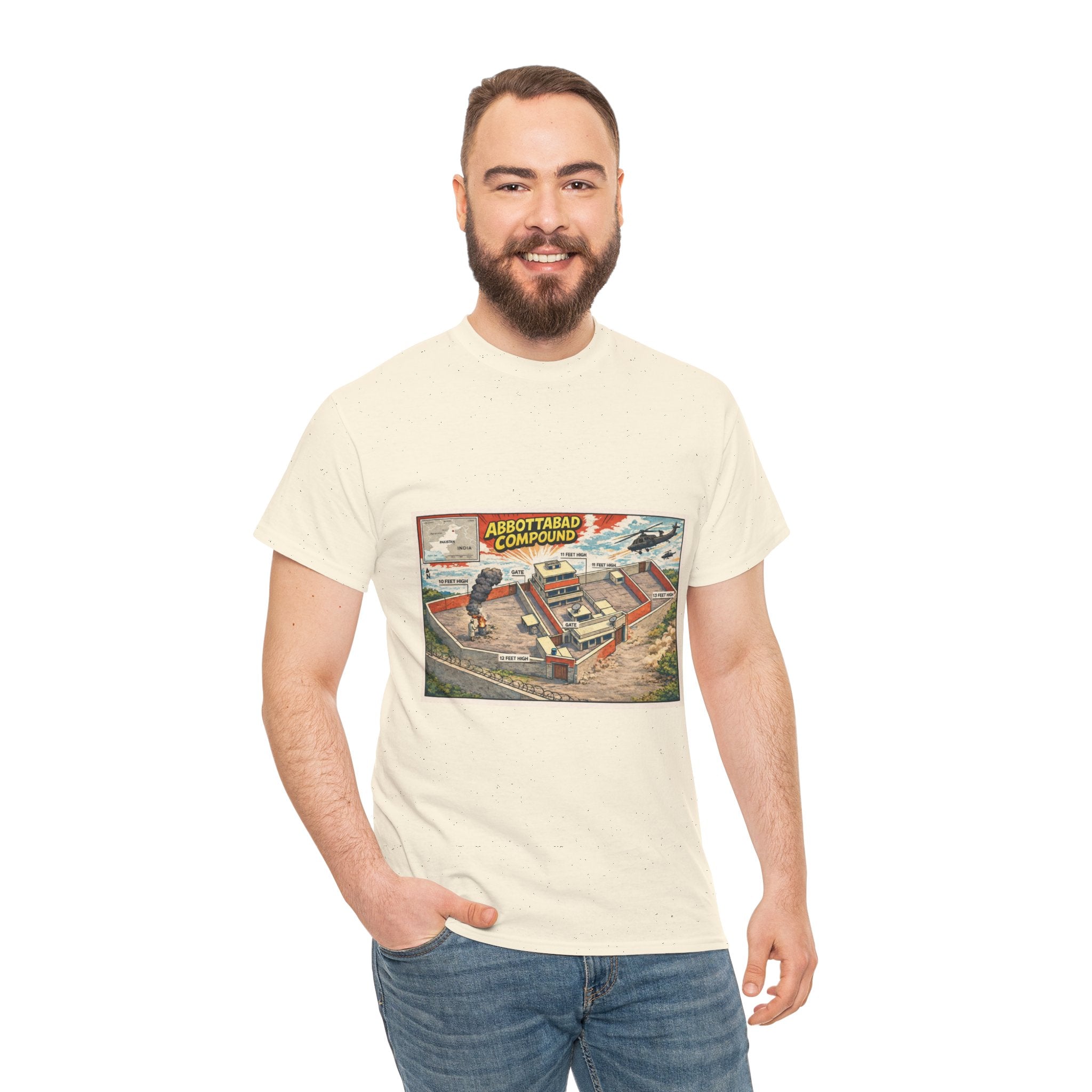 Abbottabad Compound Comic - T-Shirt