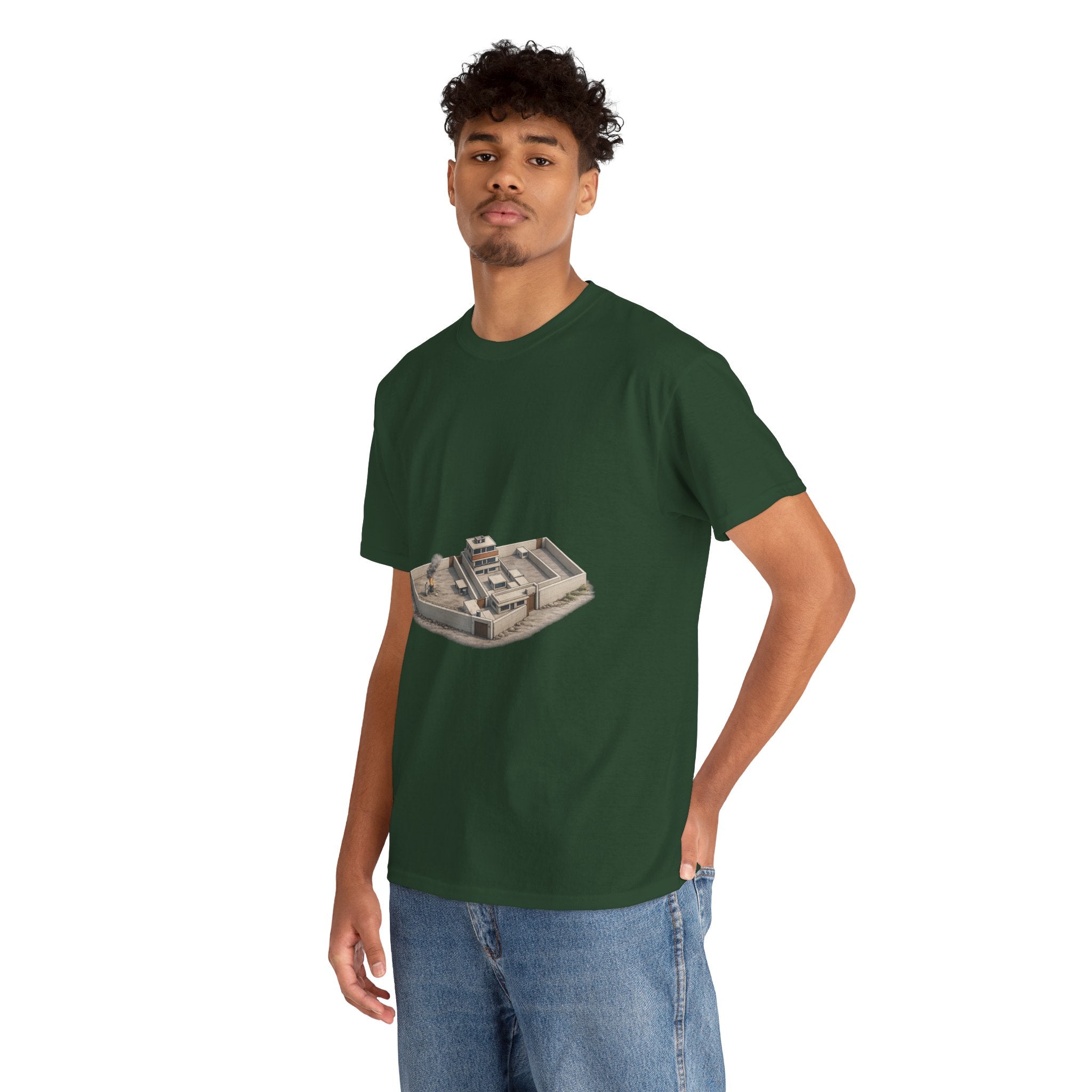 Abbottabad Compound Illustration - T-Shirt