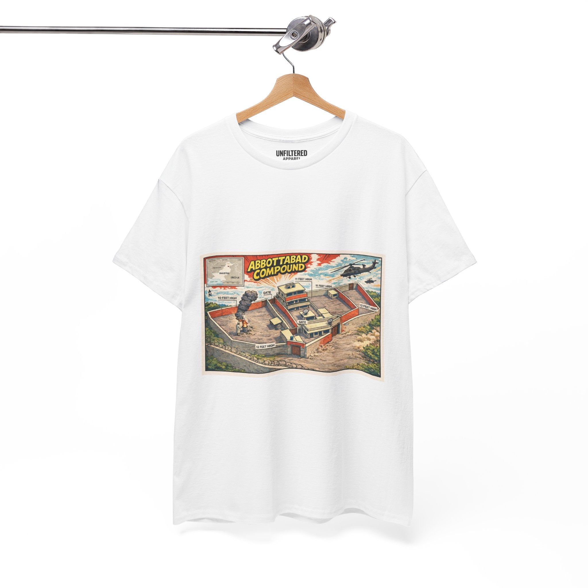 Abbottabad Compound Comic - T-Shirt