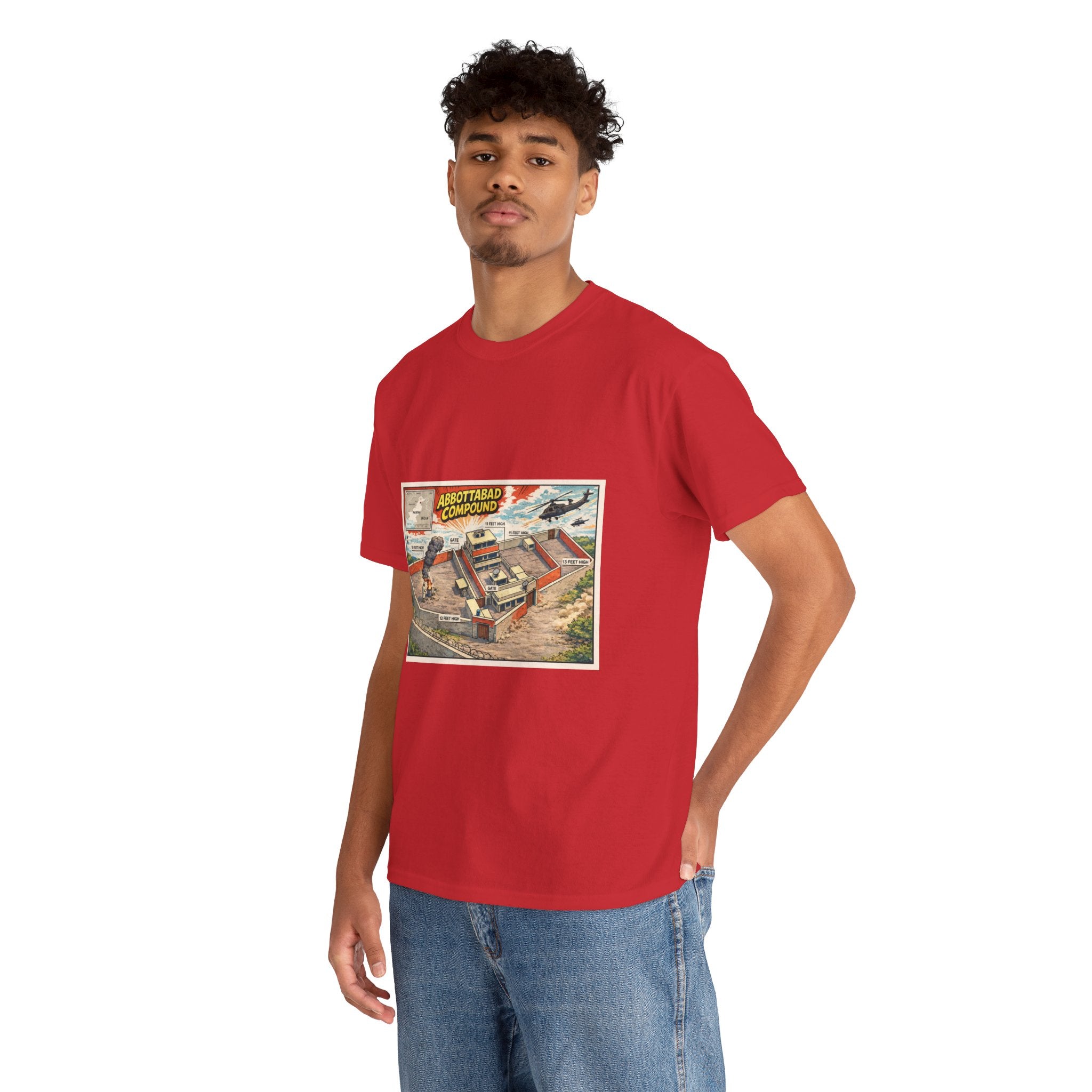 Abbottabad Compound Comic - T-Shirt