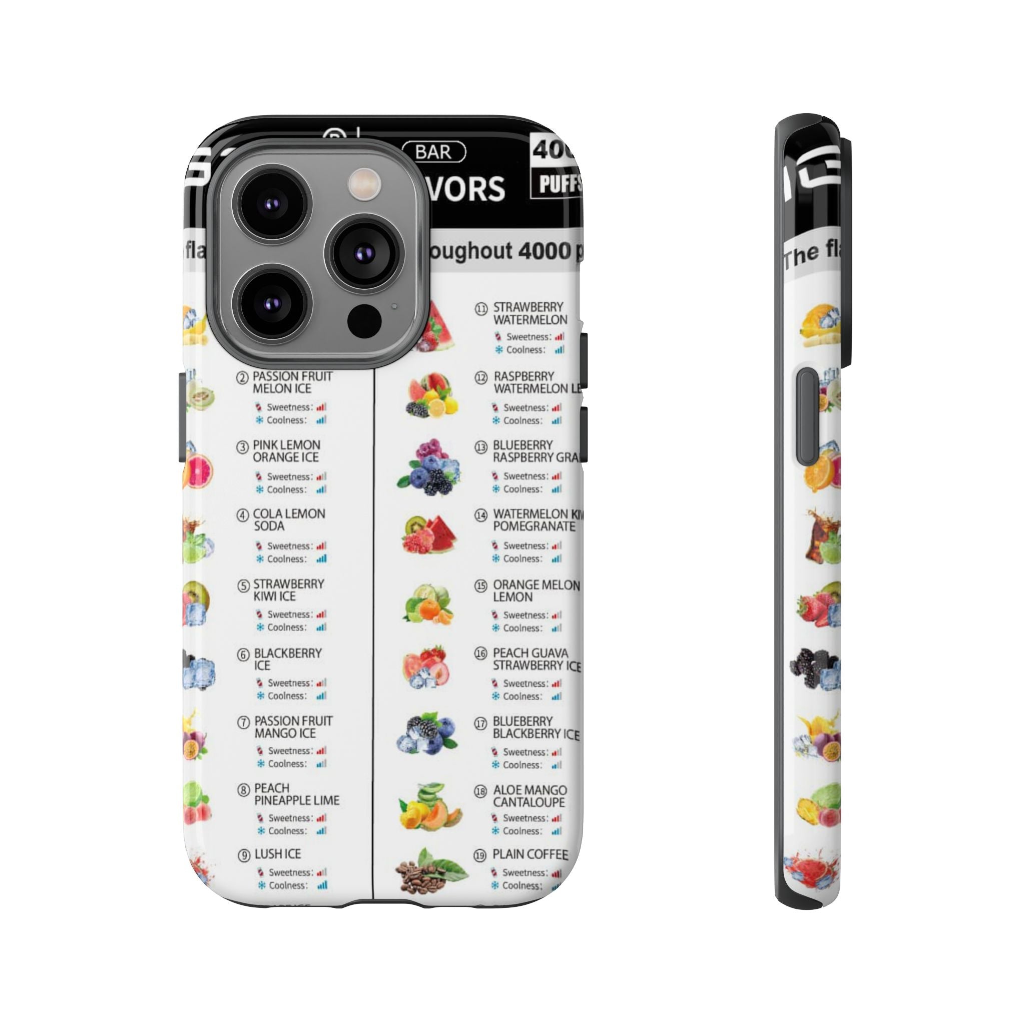 Vape Menu - Tough Case