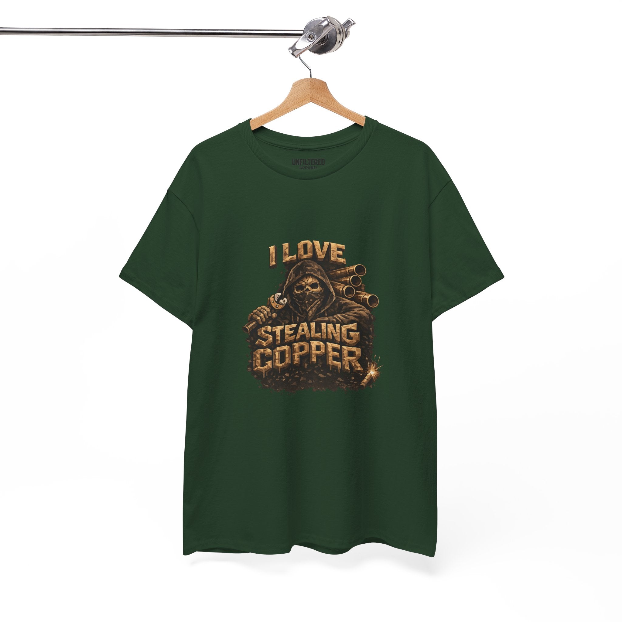 "I Love Stealing Copper" - T-Shirt