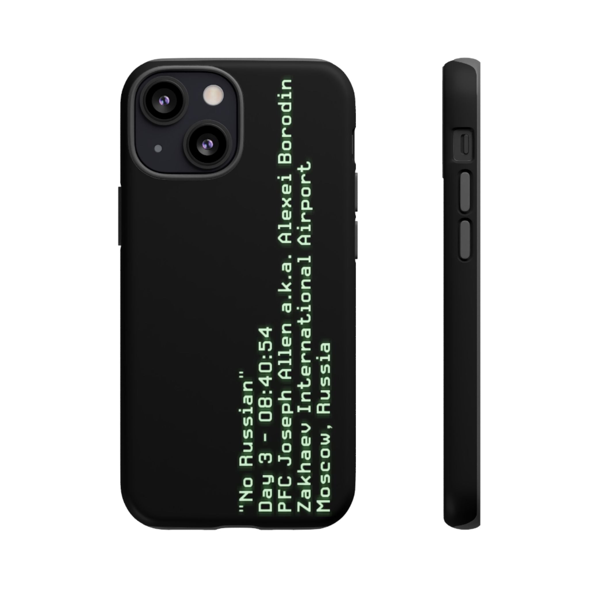 'No Russian' - Tough Case