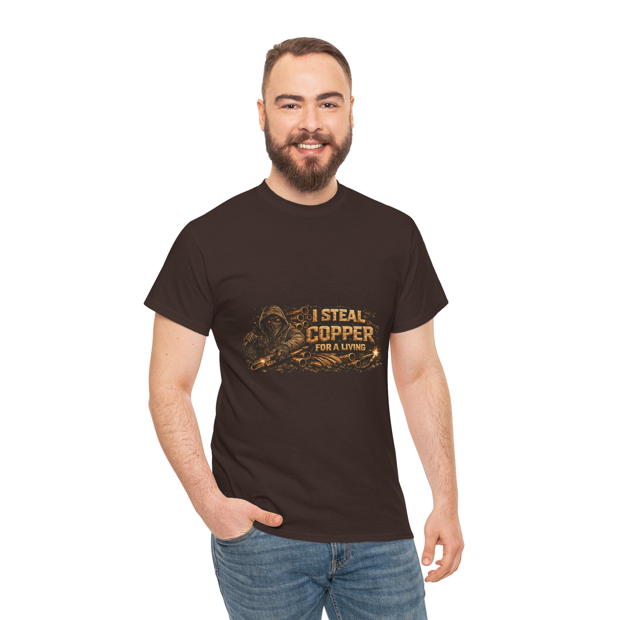 "I Steal Copper For A Living" - T-Shirt