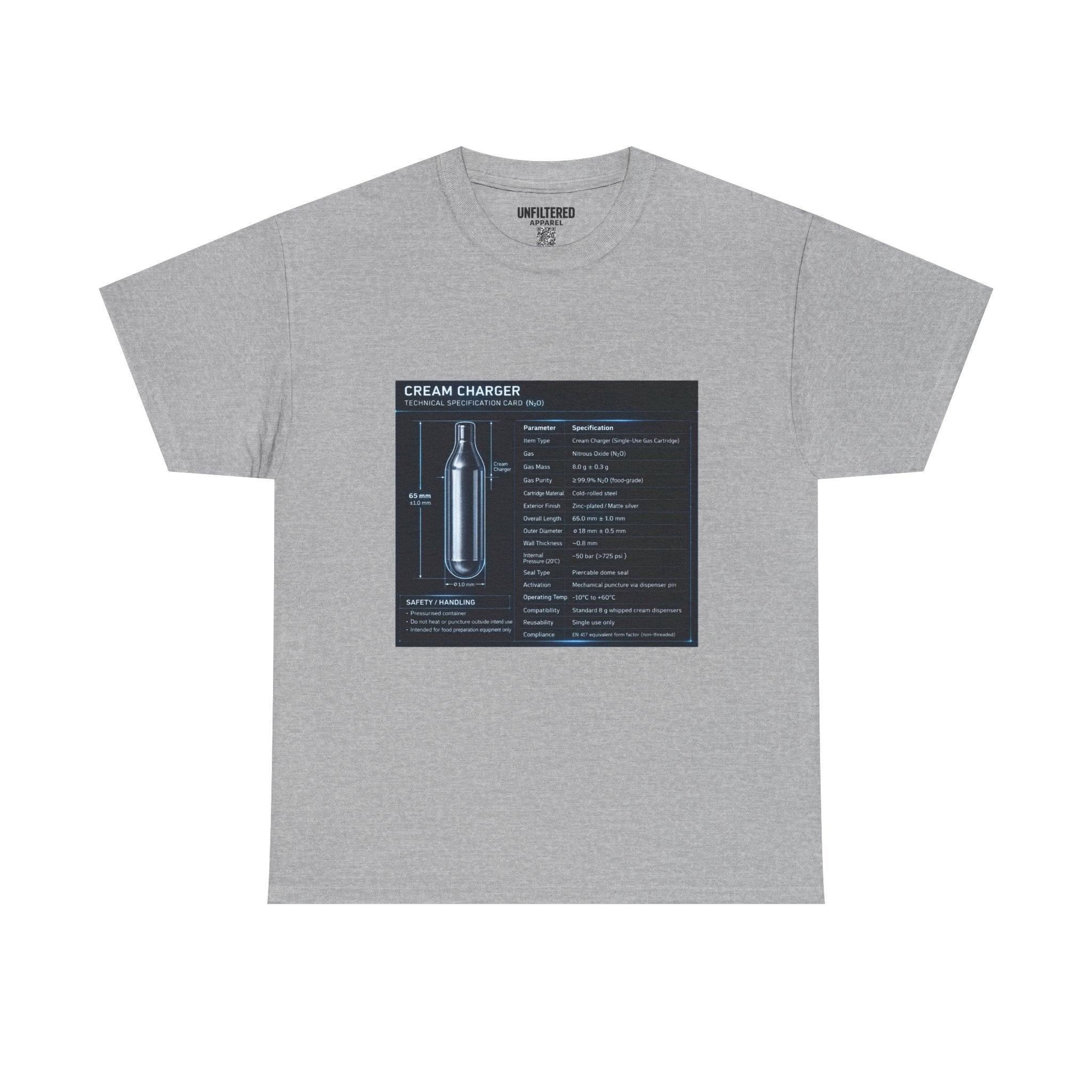 Creme Charger Blueprint - T-Shirt
