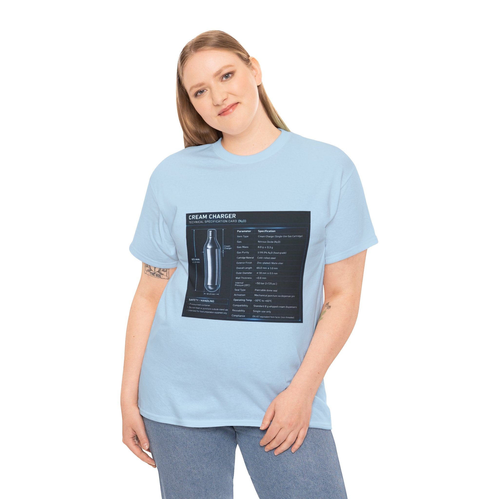 Creme Charger Blueprint - T-Shirt