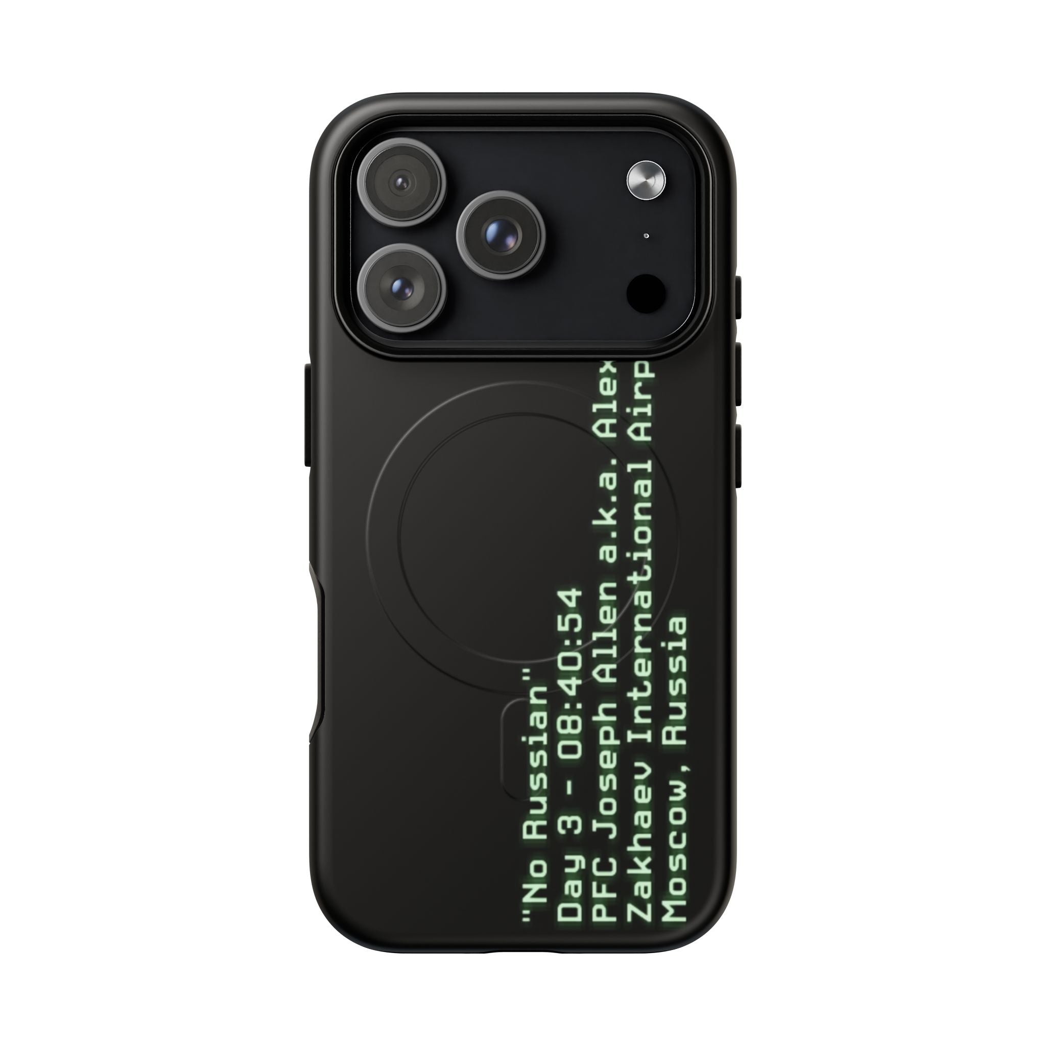 'No Russian' - Tough Magnetic Case