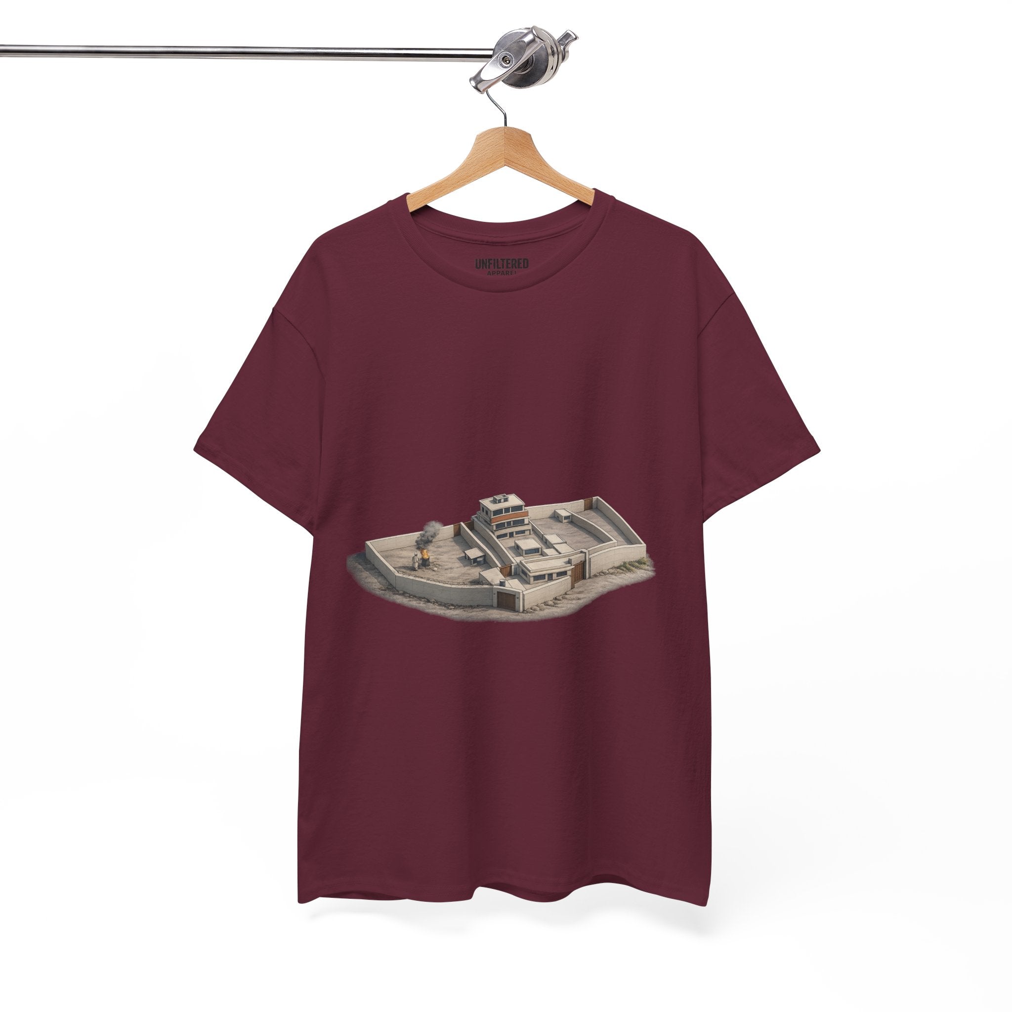 Abbottabad Compound Illustration - T-Shirt