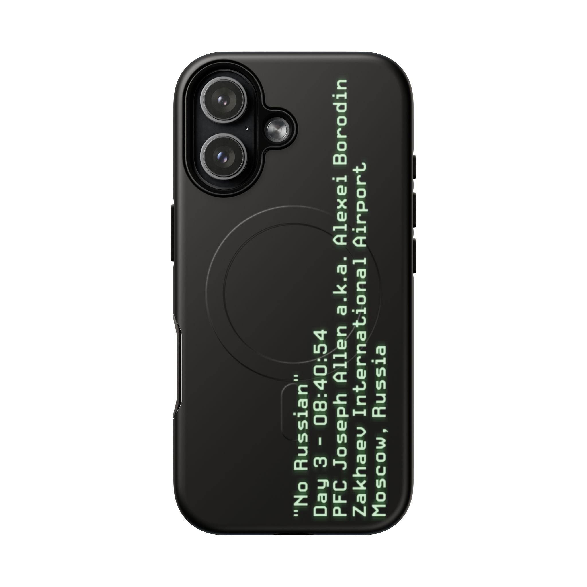 'No Russian' - Tough Magnetic Case