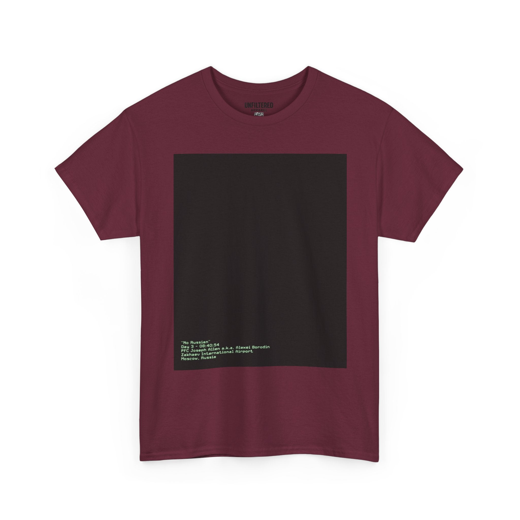 "No Russian" - T-Shirt