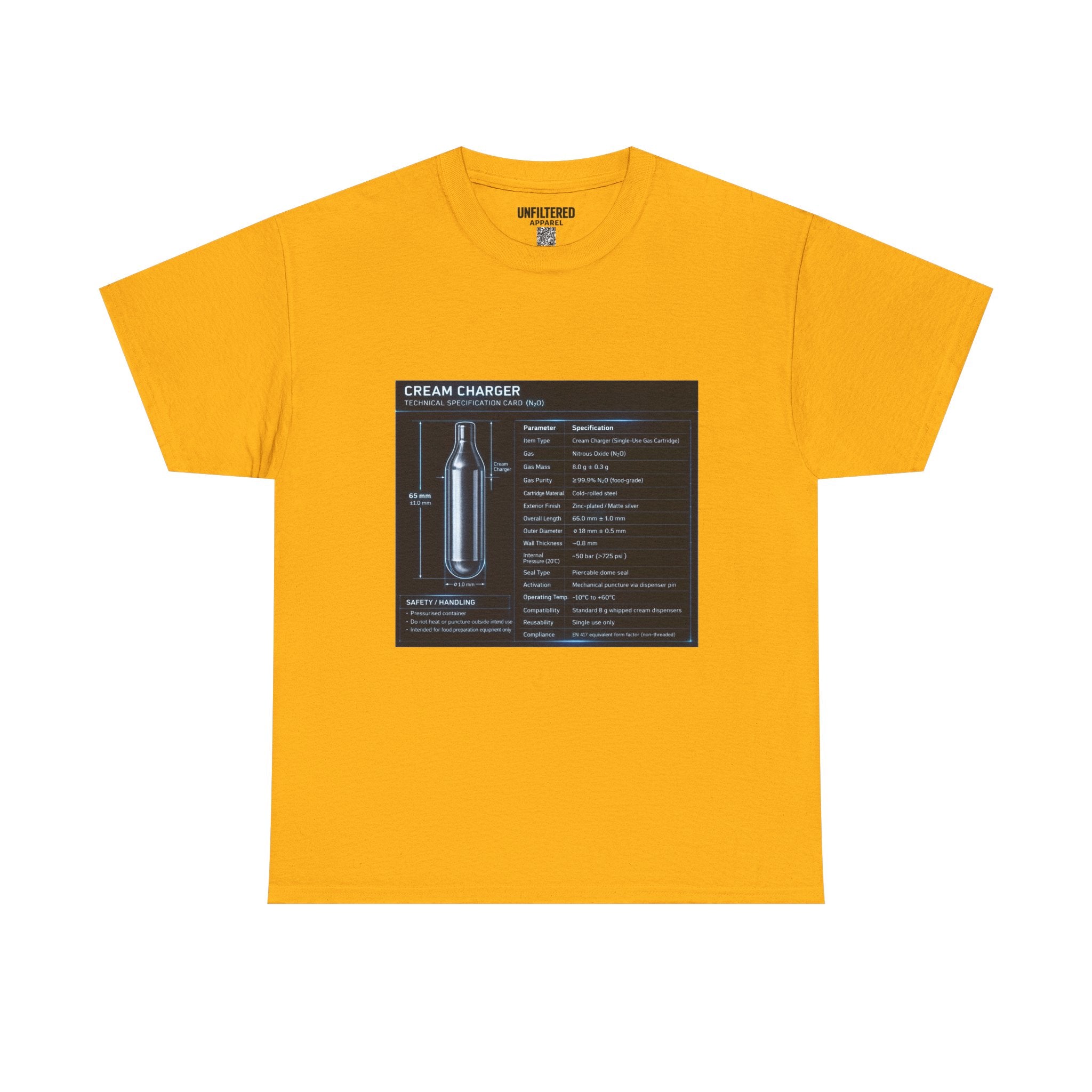 Creme Charger Blueprint - T-Shirt