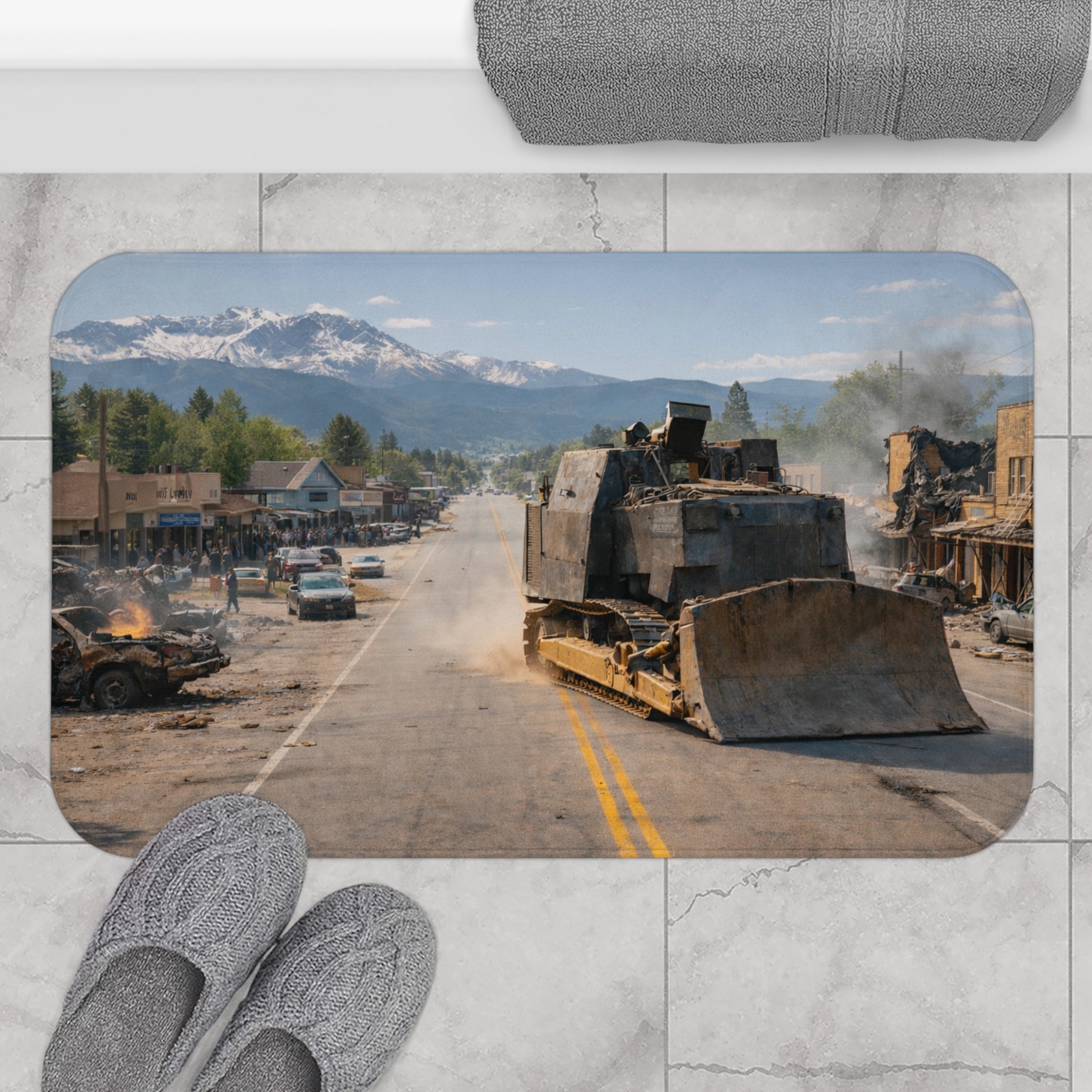 Scenic Killdozer - Bathmat