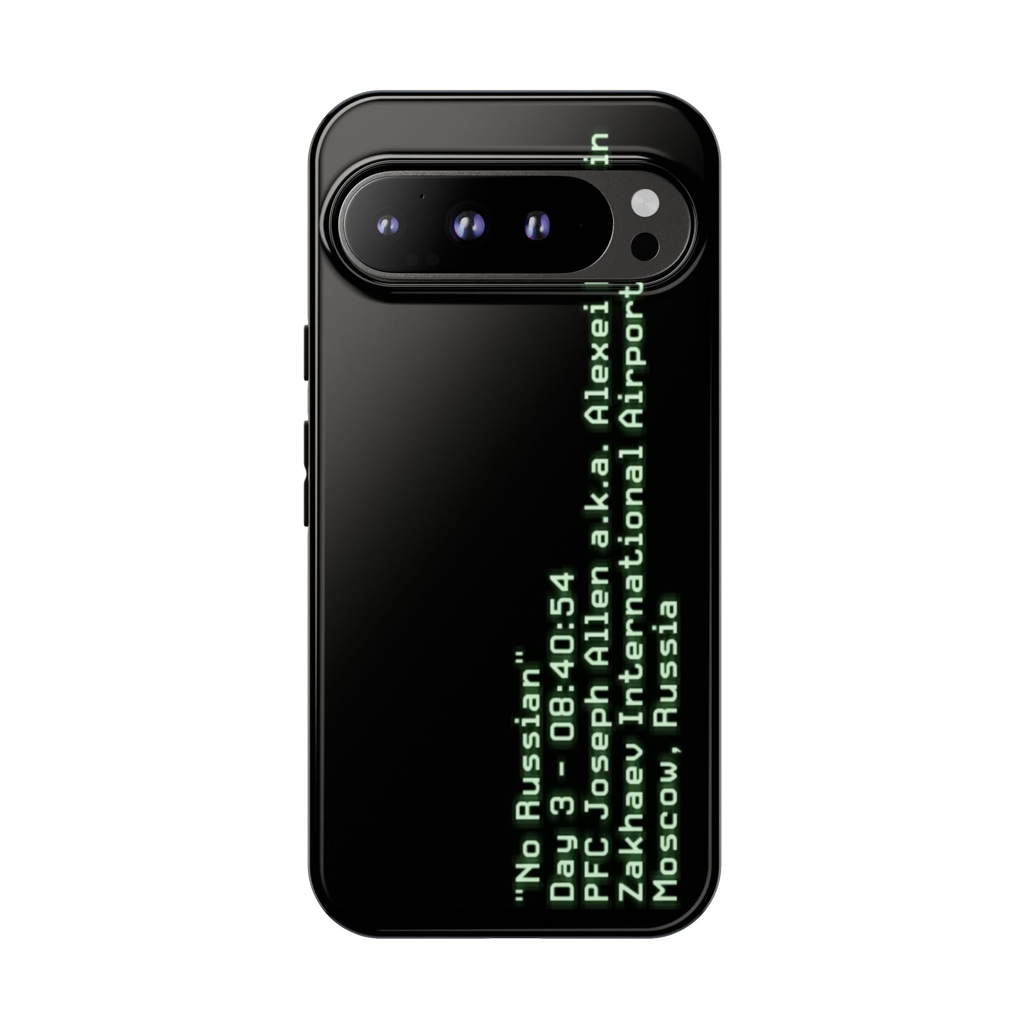 'No Russian' - Tough Case