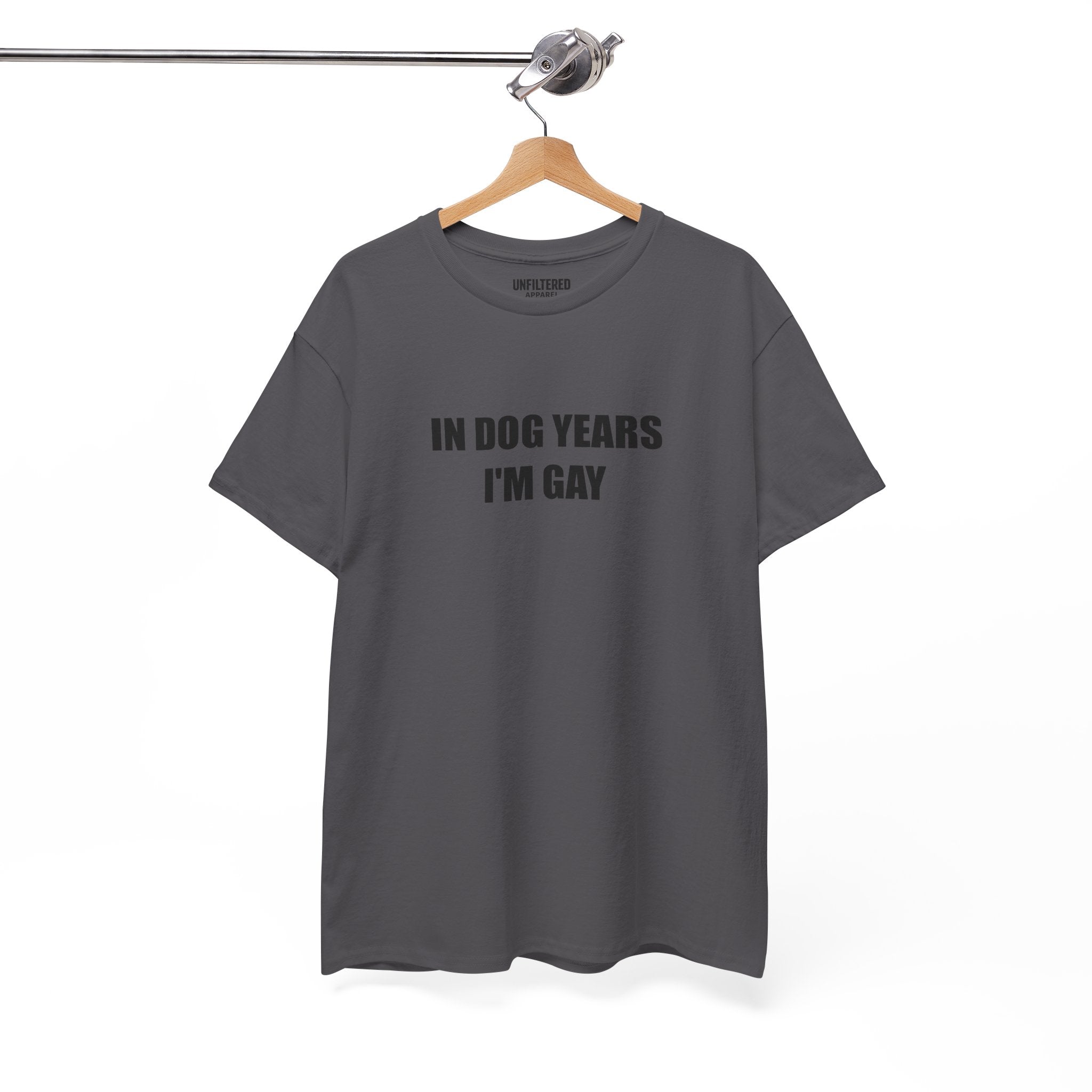 "In Dog Years I'm Gay" - T-Shirt