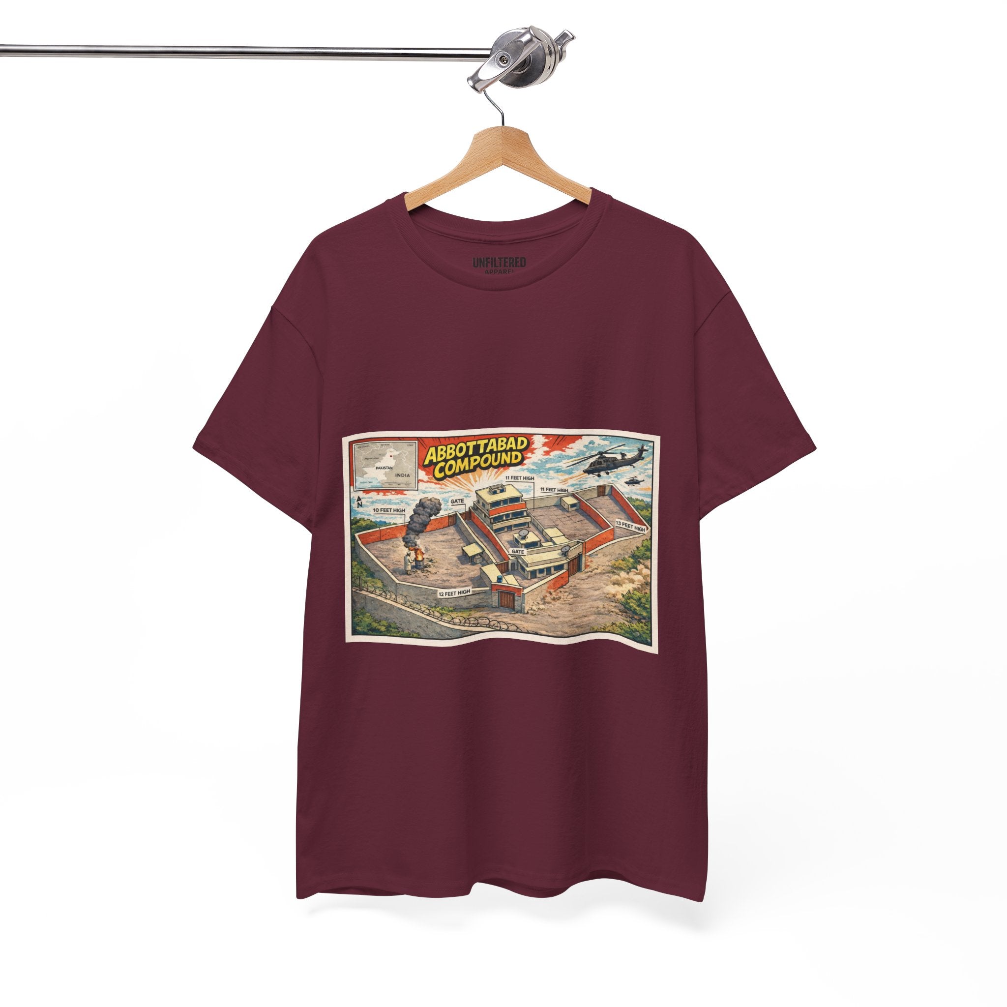 Abbottabad Compound Comic - T-Shirt