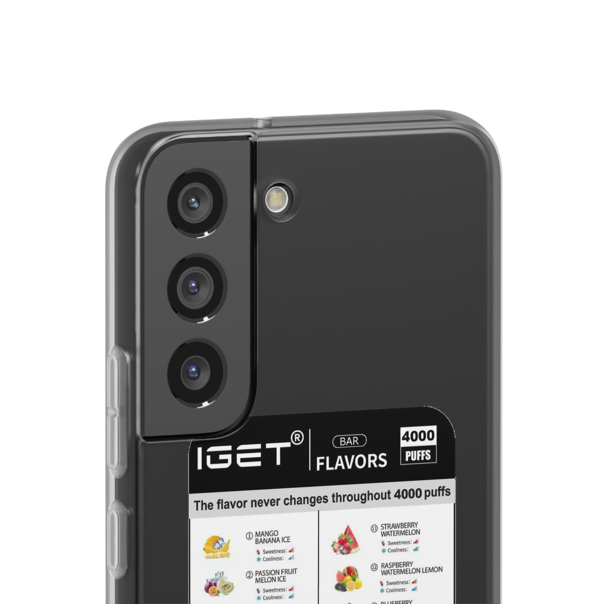 Vape Menu - Flexi Case