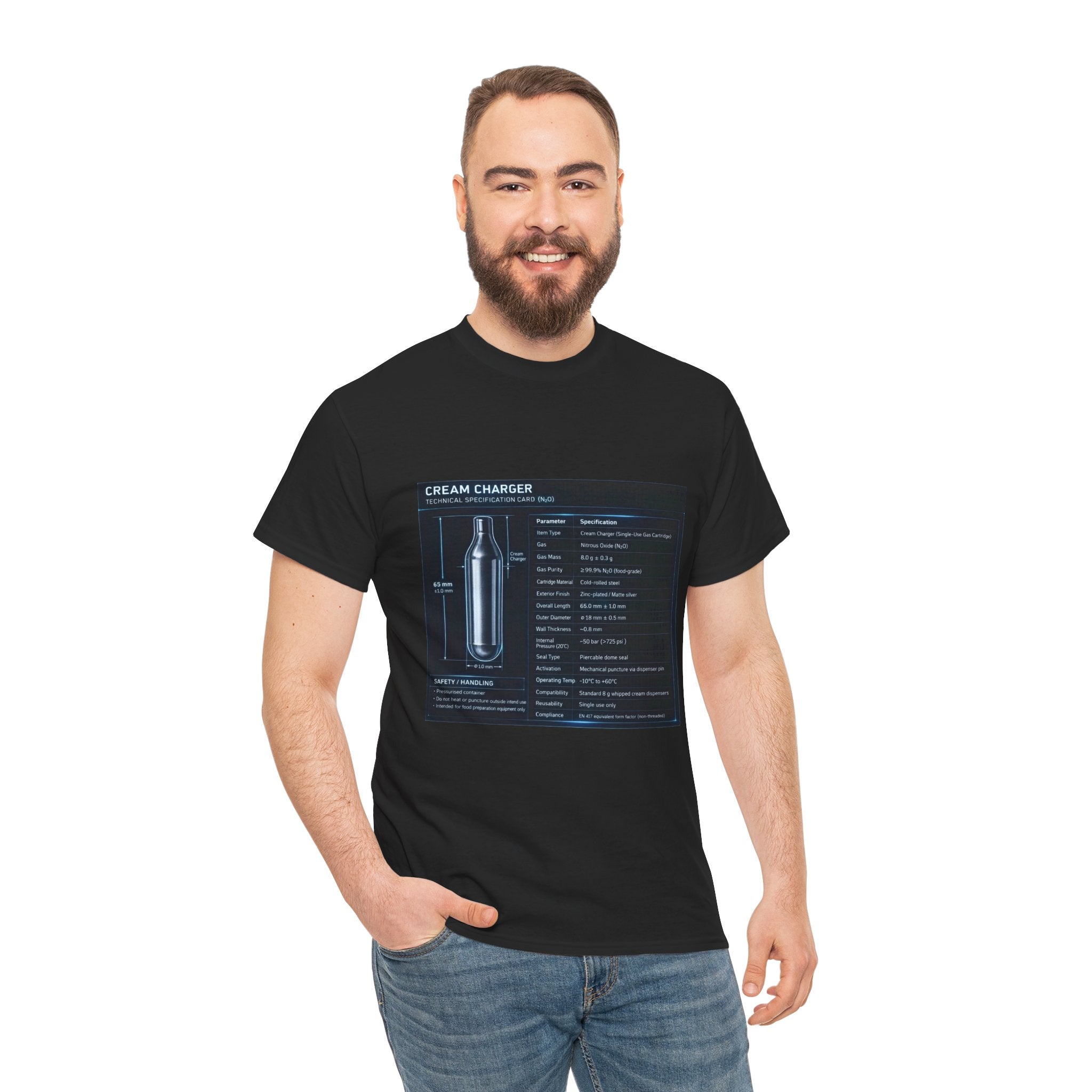Creme Charger Blueprint - T-Shirt