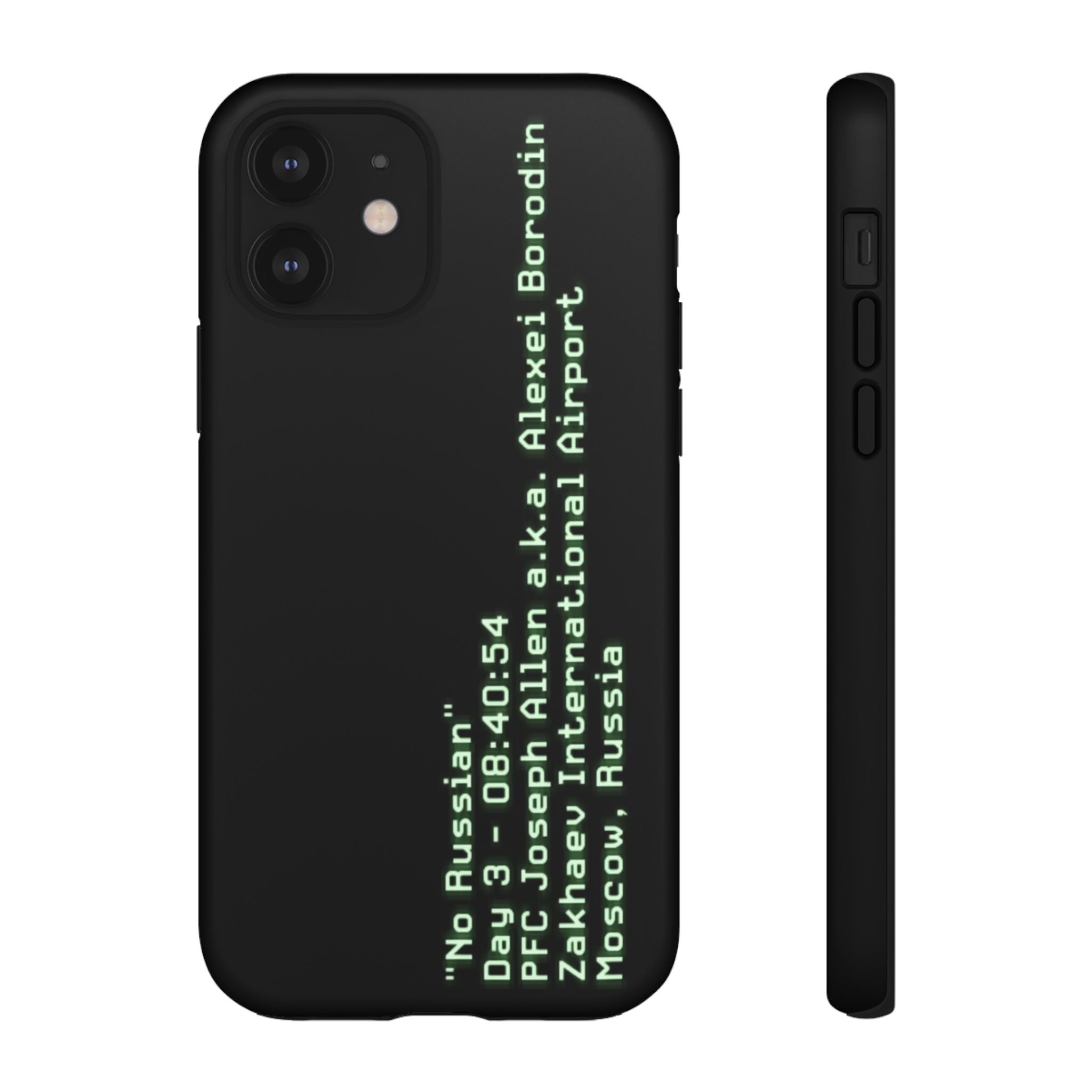 'No Russian' - Tough Case