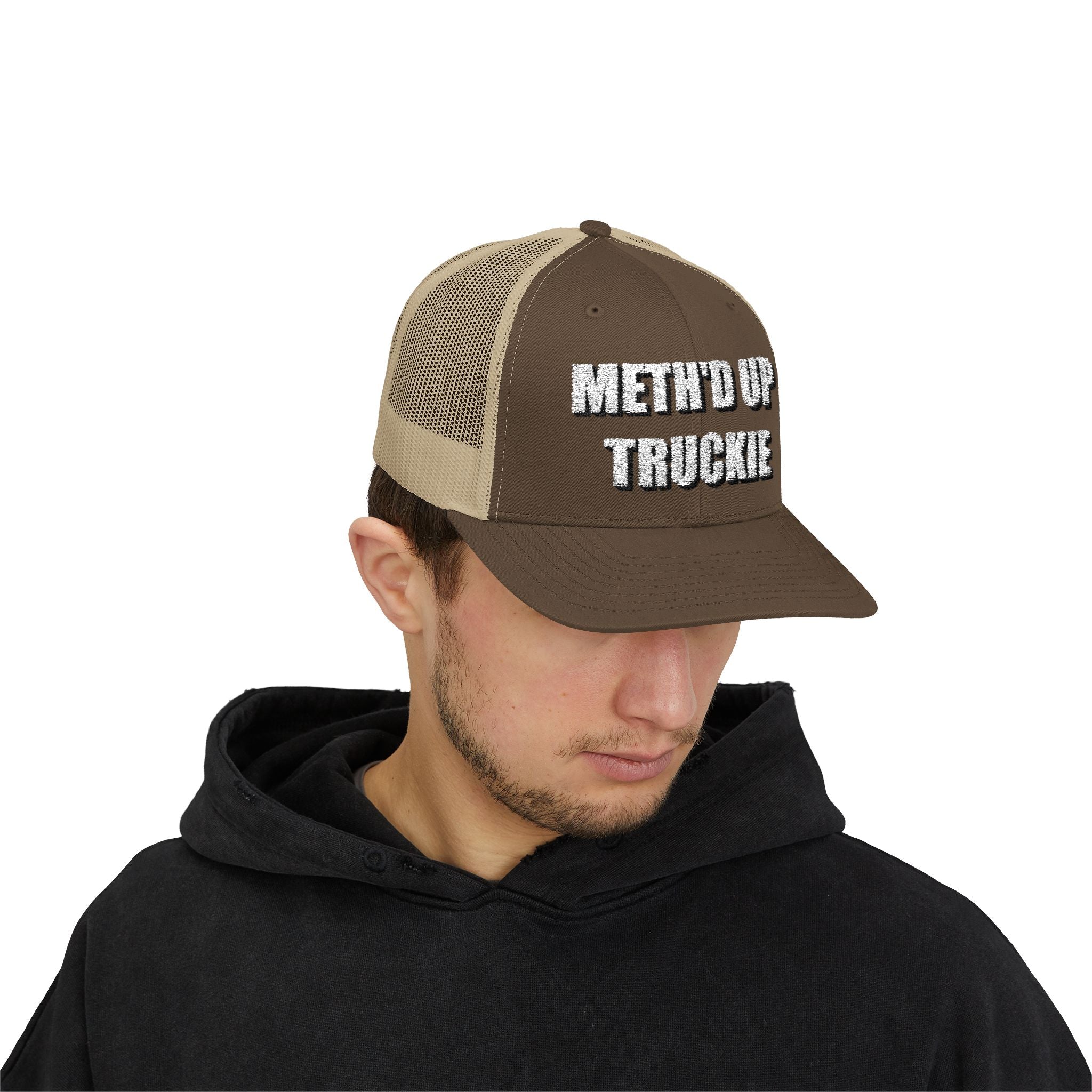 Trucker Cap — Aussie 'Meth'd Up Truckie' Retro Mesh Snapback