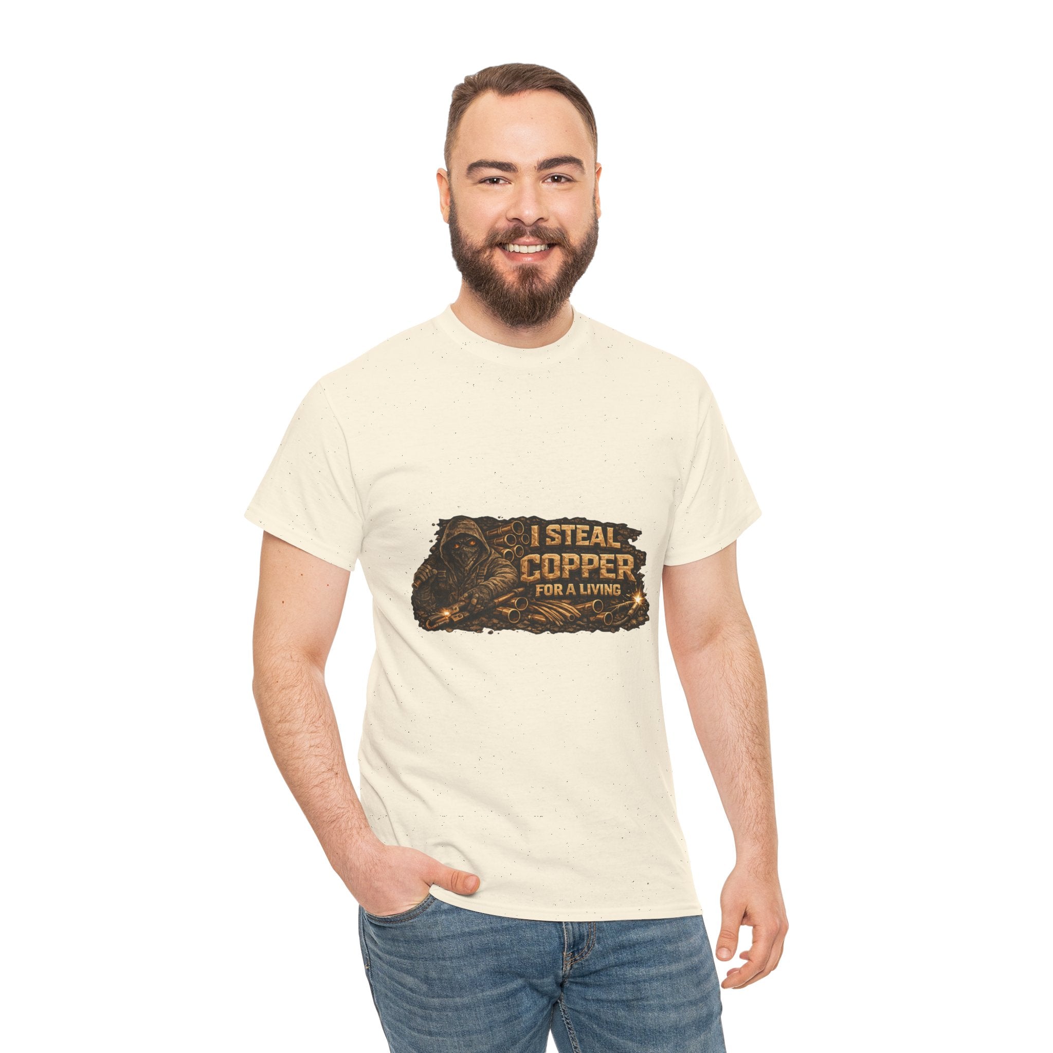 "I Steal Copper For A Living" - T-Shirt
